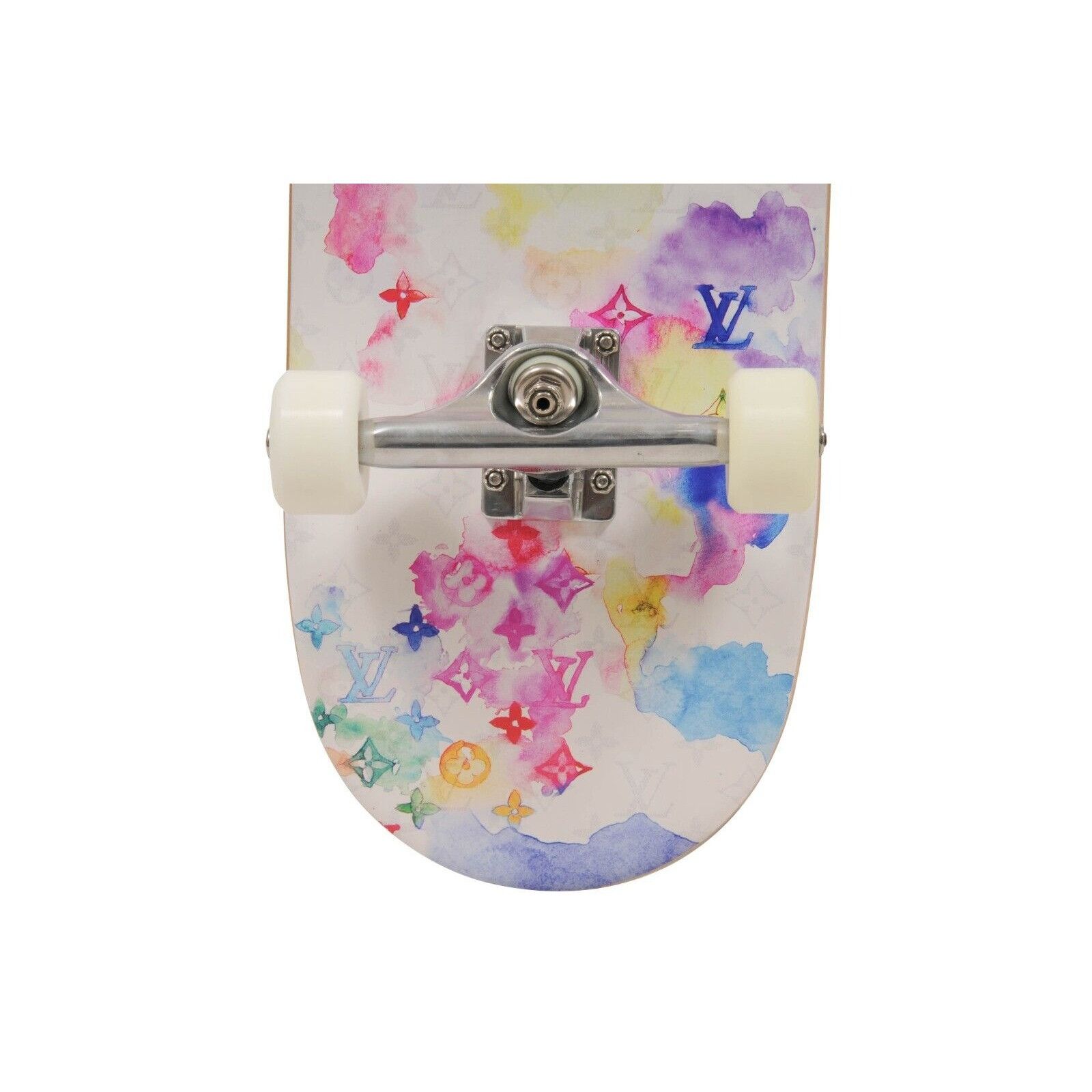 Louis Vuitton Skate Deck Watercolor LV Monogram Logo Skateboard Size ONE SIZE - 5 Thumbnail