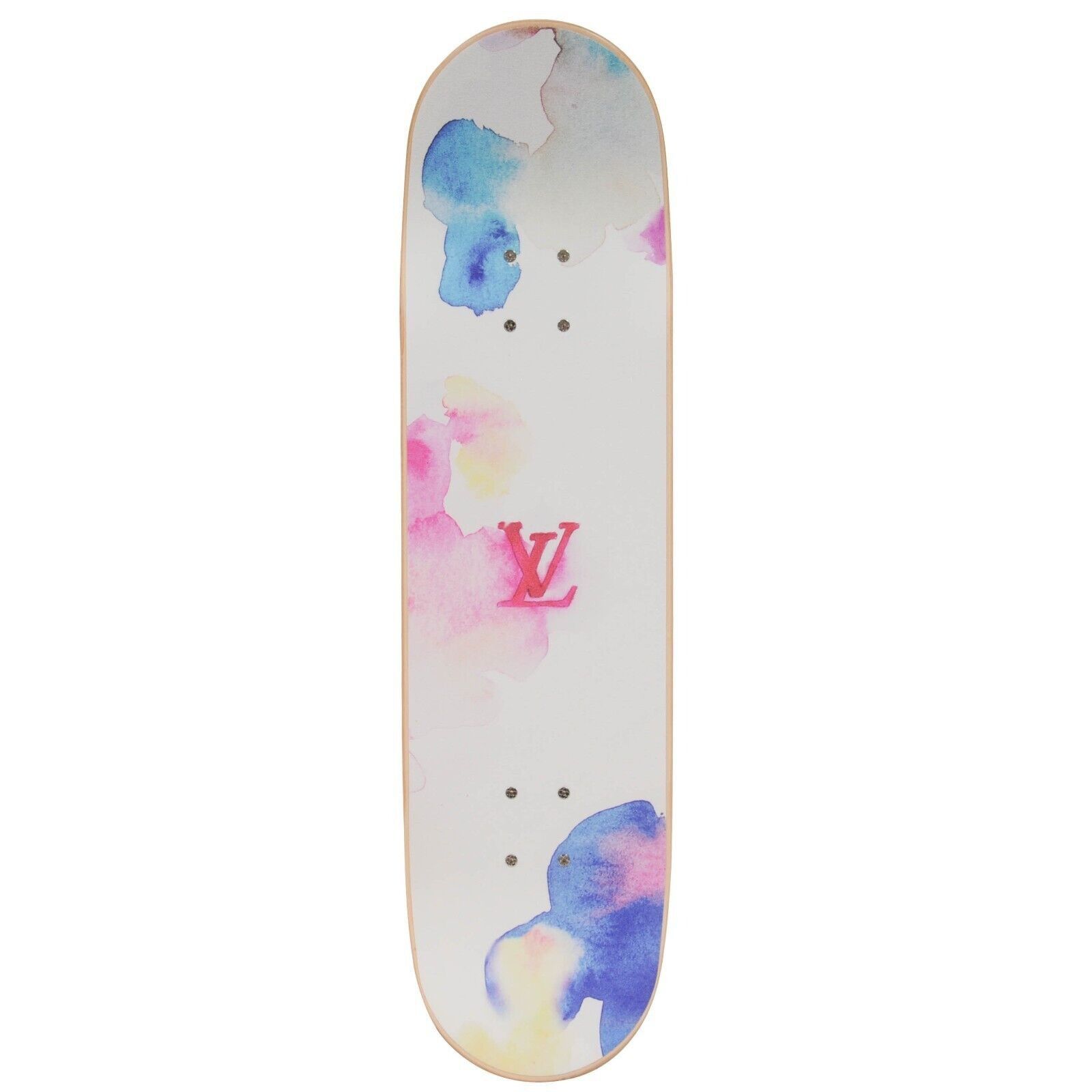 Louis Vuitton Skate Deck Watercolor LV Monogram Logo Skateboard Size ONE SIZE - 2 Thumbnail