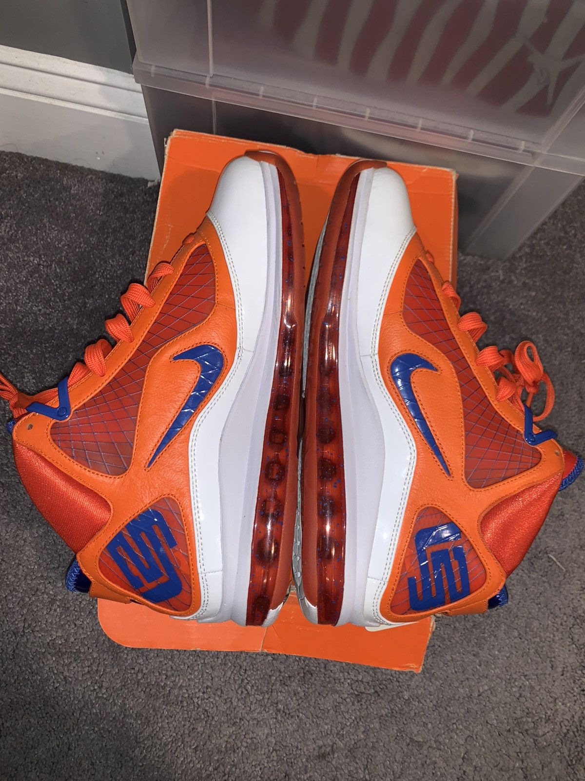 Nike Nike LeBron Hardwood Classic 7 Orange Sample PE Size US 10 / EU 43 - 5 Thumbnail