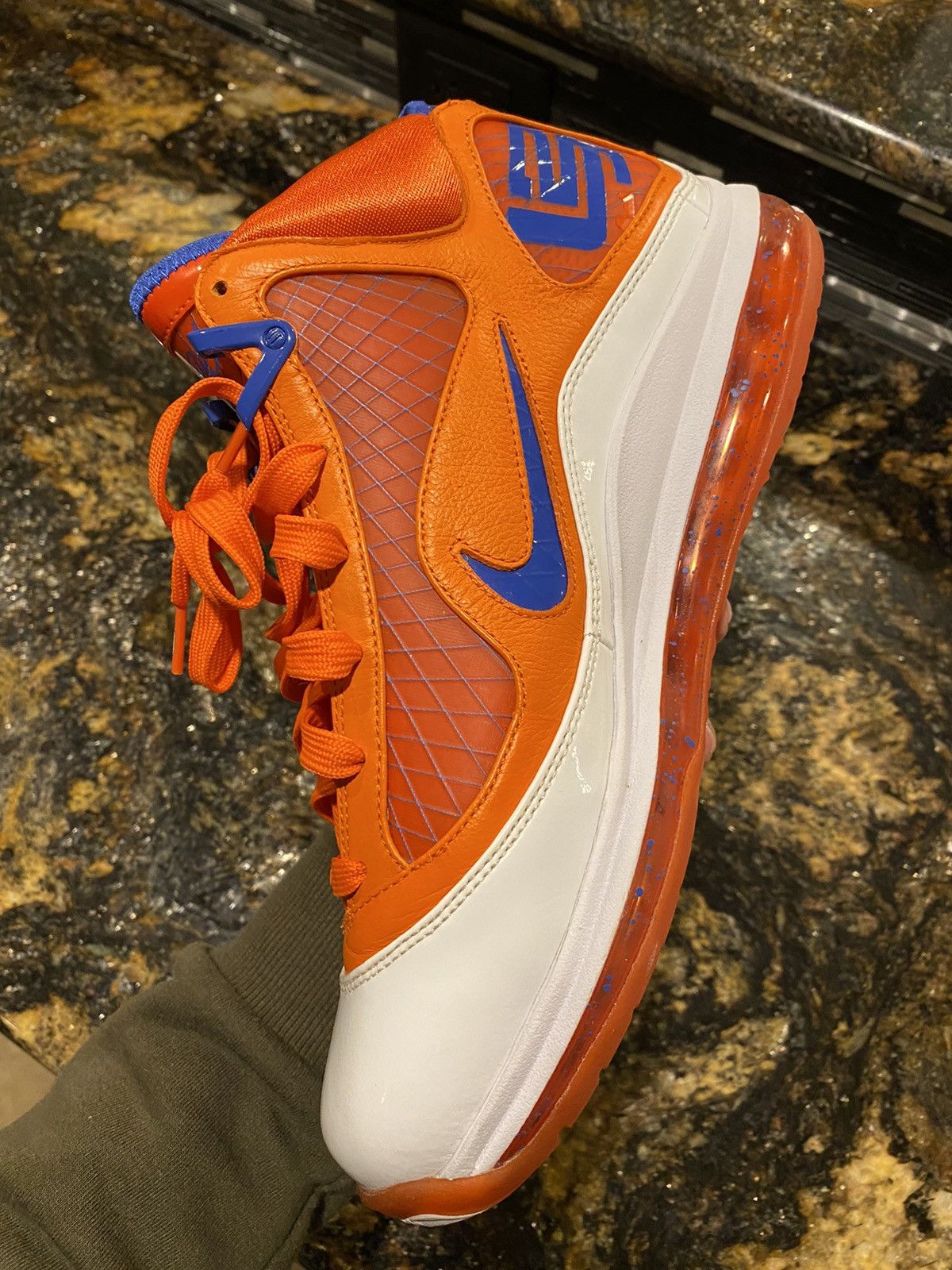 Nike Nike LeBron Hardwood Classic 7 Orange Sample PE Size US 10 / EU 43 - 10 Thumbnail