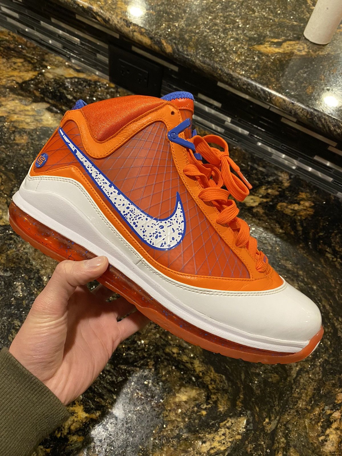 Nike LeBron Hardwood Classic Orange Sample PE