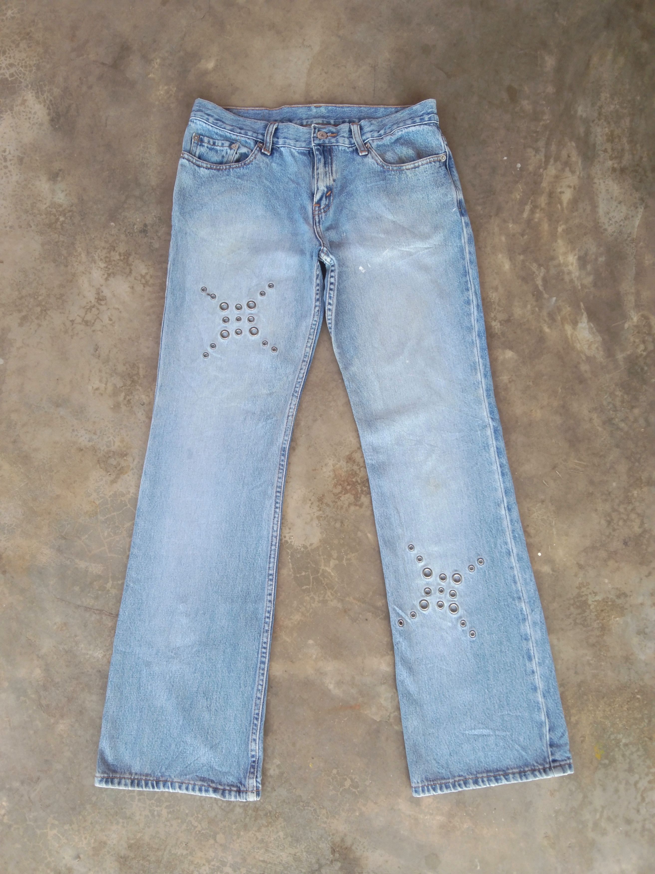 image of 90's Vintage Levi's Jeans 518 Mini Flared Light Wash 31X31, Men's