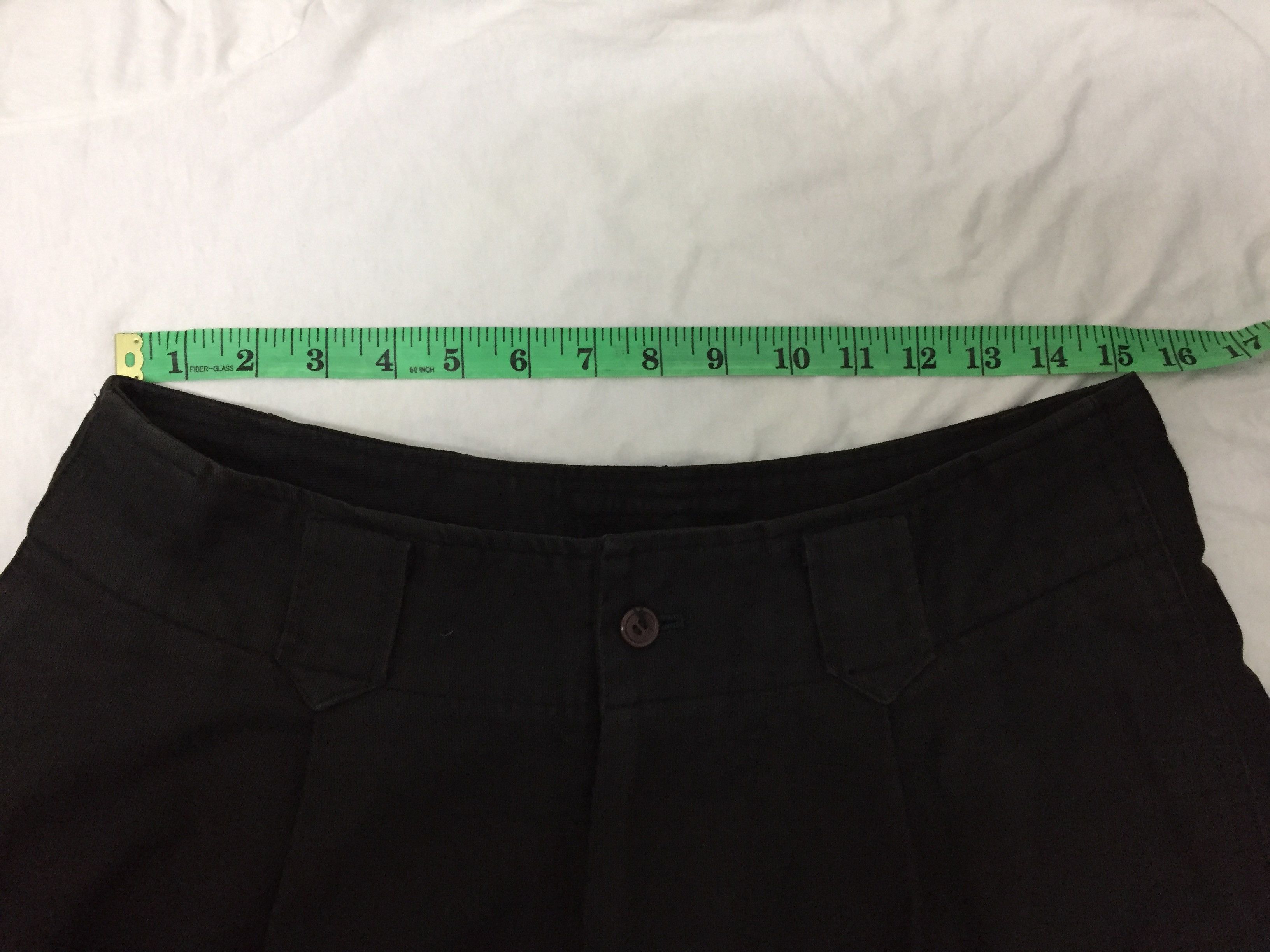 Issey Miyake 90s Issey Miyake Men Hidden side pocket heavy cotton buckle Size US 30 / EU 46 - 12 Thumbnail