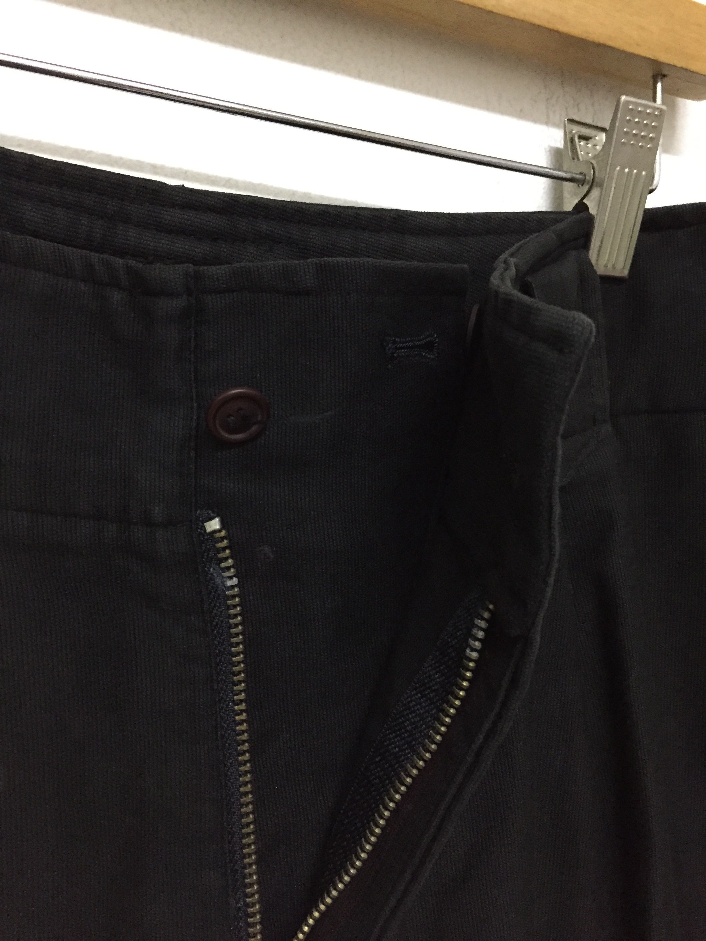 Issey Miyake 90s Issey Miyake Men Hidden side pocket heavy cotton buckle Size US 30 / EU 46 - 5 Thumbnail