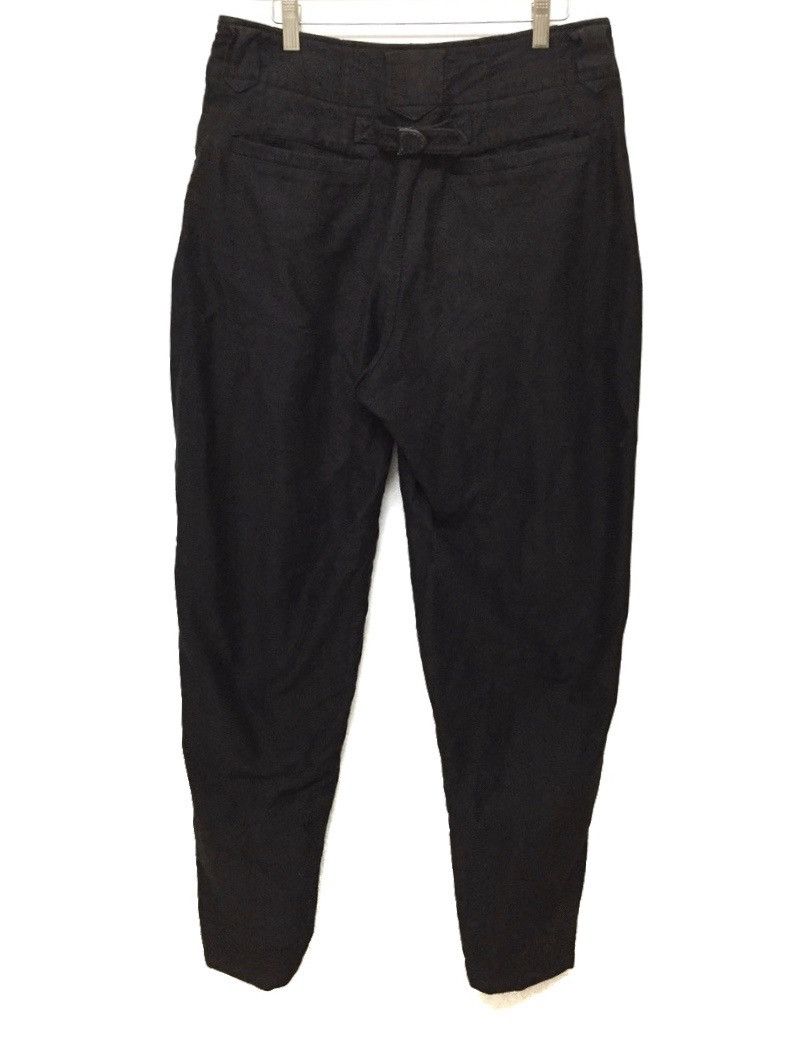 Issey Miyake 90s Issey Miyake Men Hidden side pocket heavy cotton buckle Size US 30 / EU 46 - 7 Thumbnail
