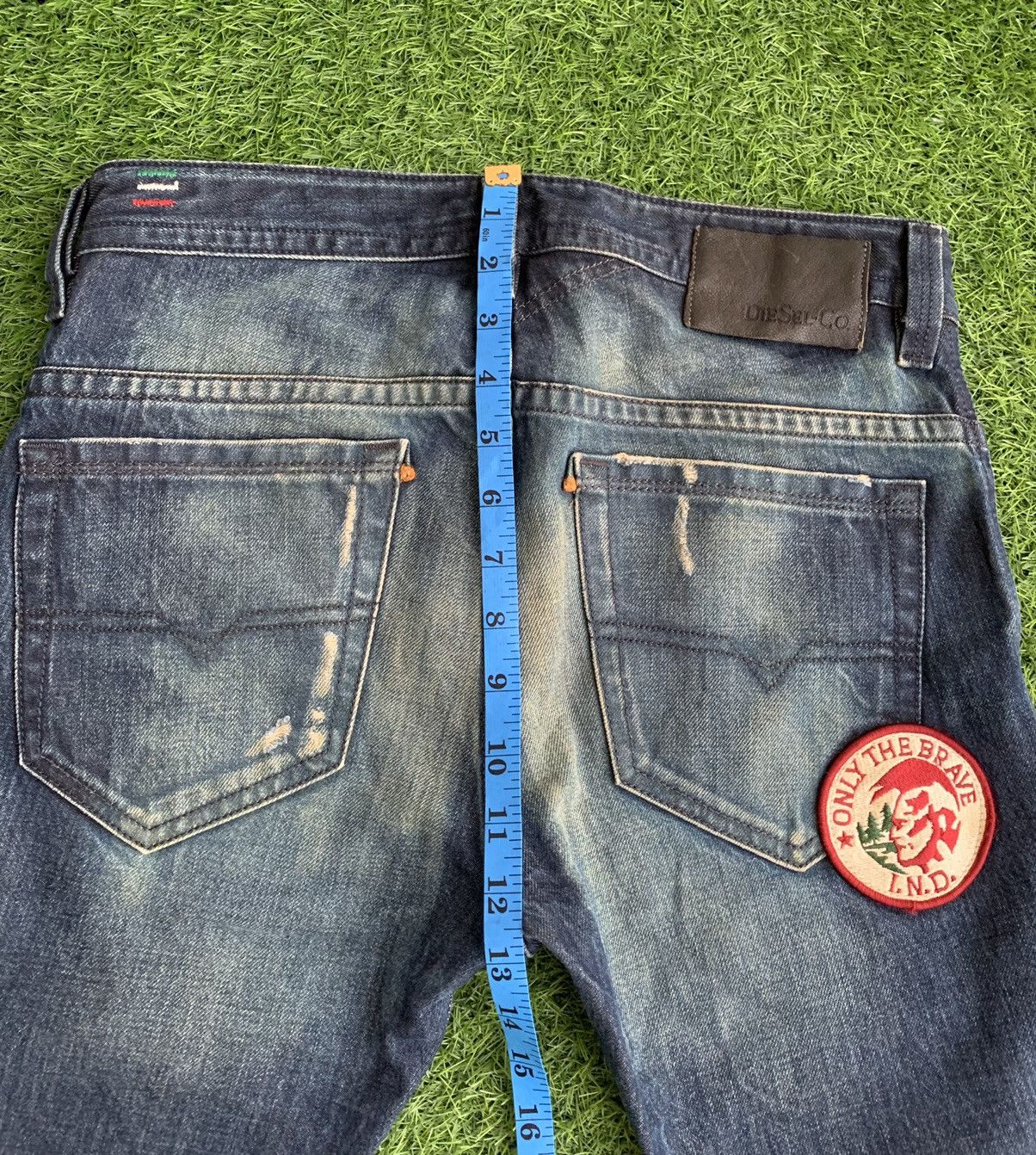 Diesel Designer Diesel.Co Jeans patches Slim Skinny Size US 30 / EU 46 - 15 Thumbnail