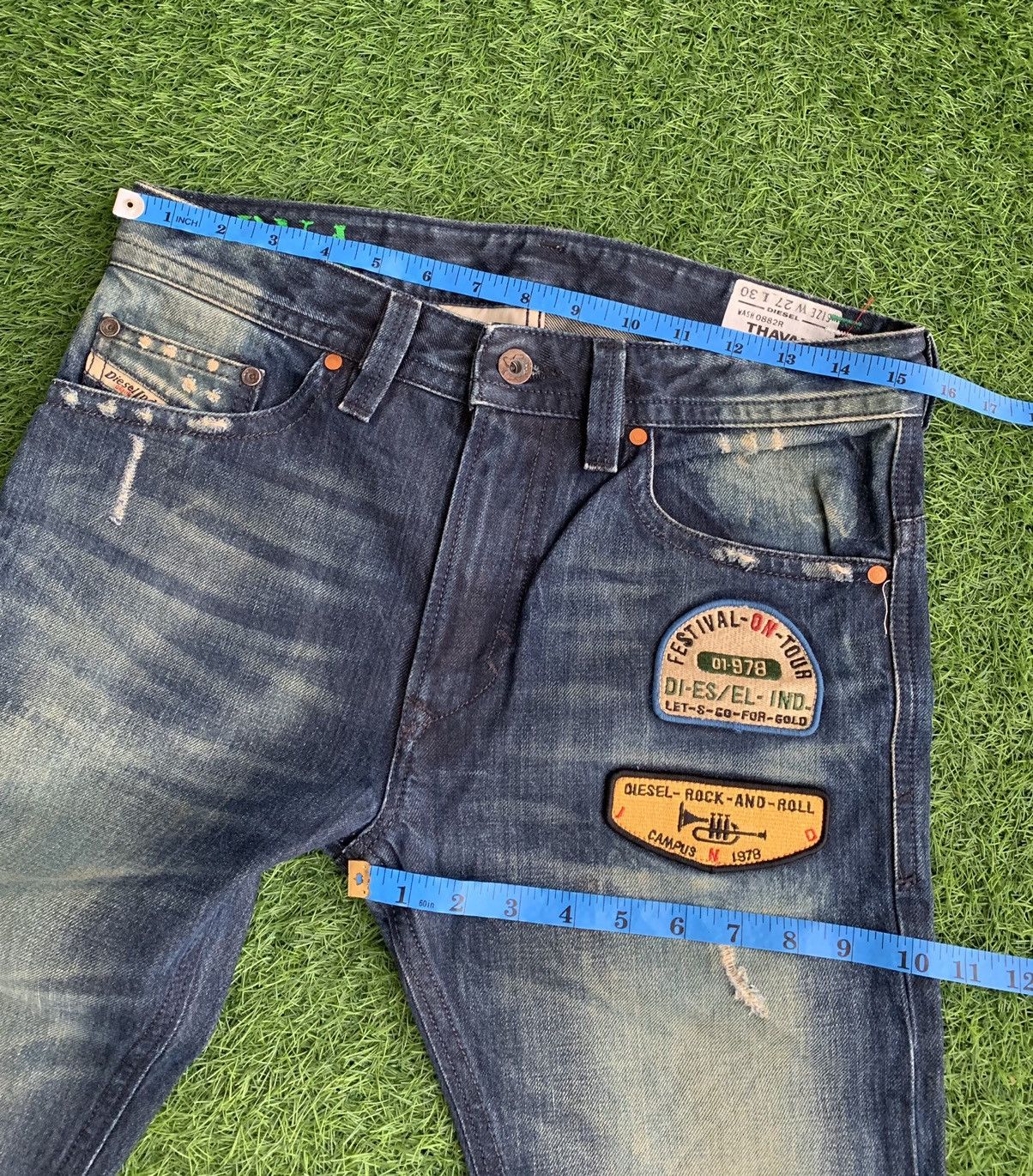 Diesel Designer Diesel.Co Jeans patches Slim Skinny Size US 30 / EU 46 - 16 Thumbnail