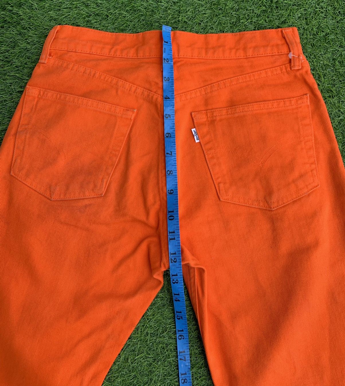 Levi's Vintage levis 90s Denim Jeans Hot 🍊orange Size US 28 / EU 44 - 13 Thumbnail