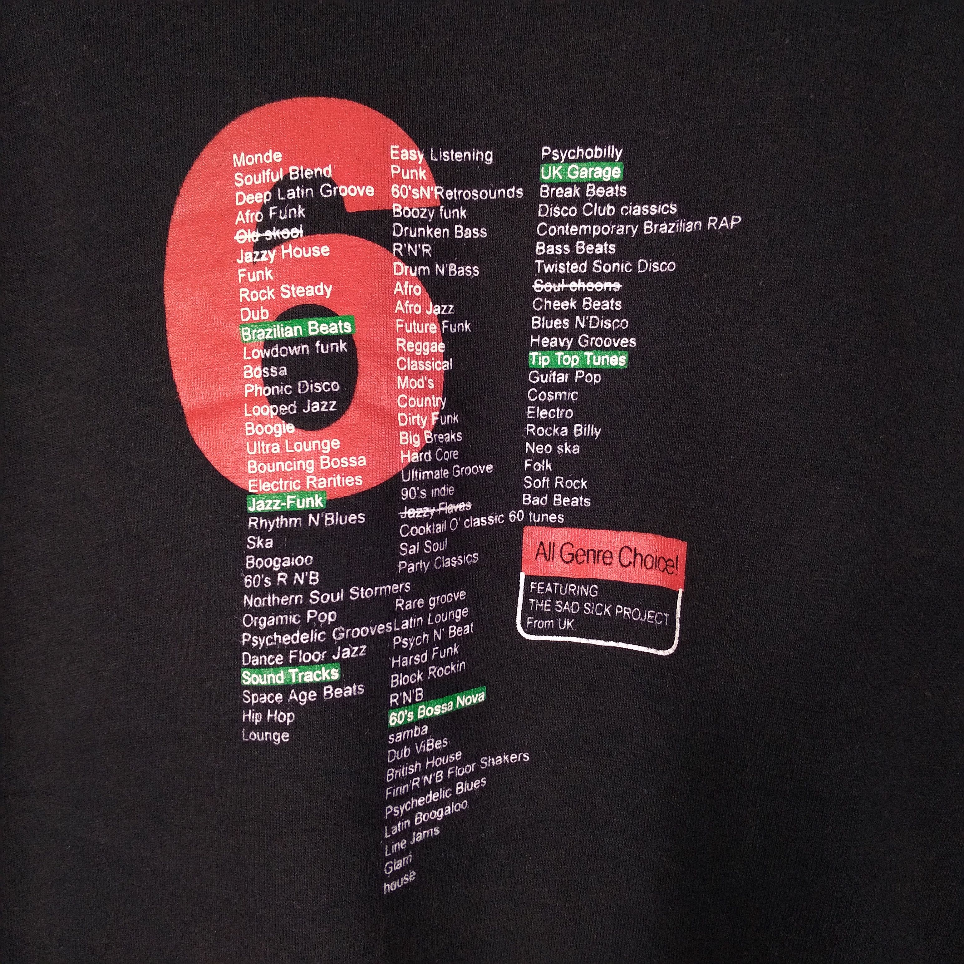 Band Tees × Vintage The Sad Sick UK Project All Genres Promo Tee Size US M / EU 48-50 / 2 - 2 Thumbnail