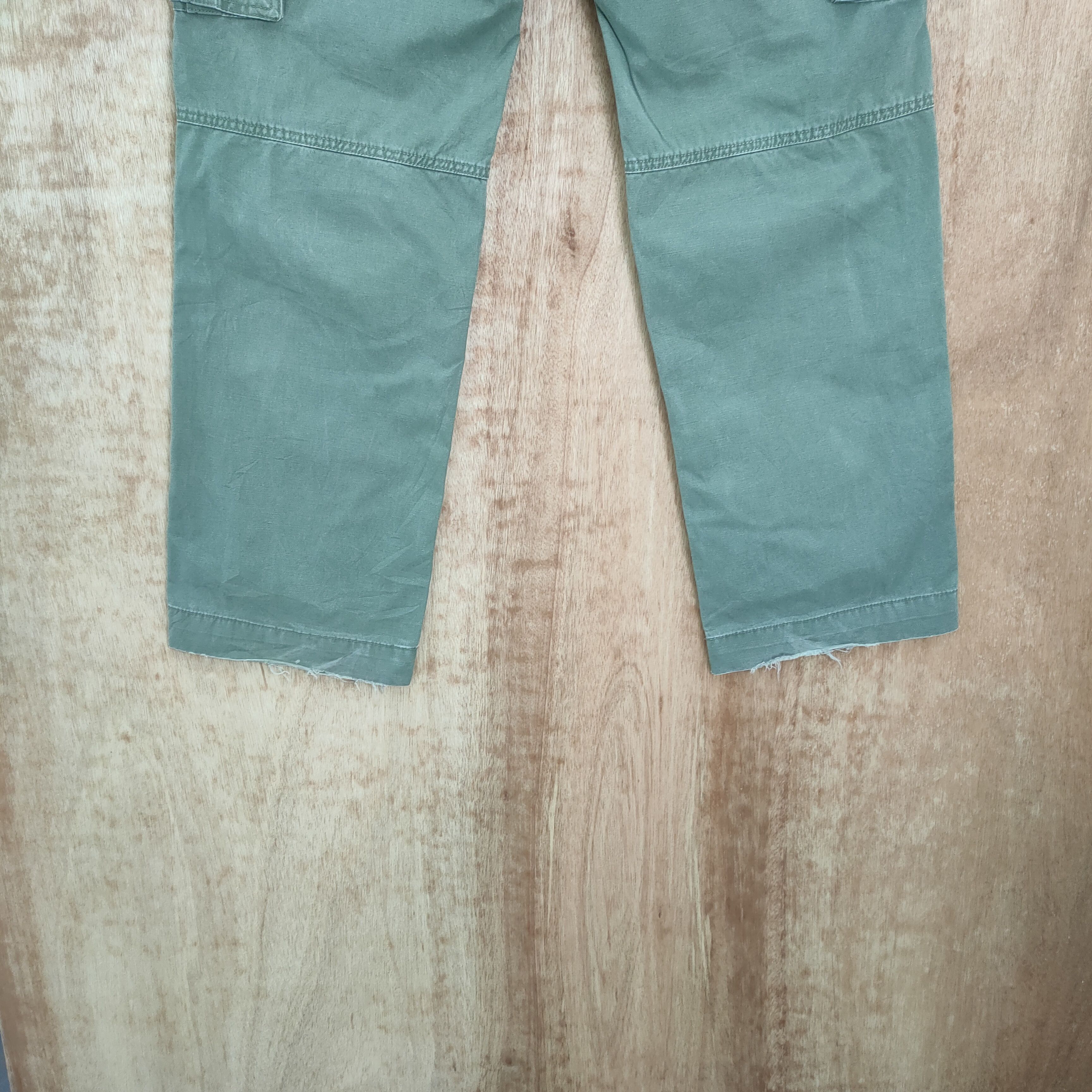 Gap GAP FADED GREEN CARGO PANTS MULTIPOCKET TACTICAL Size US 32 / EU 48 - 9 Thumbnail