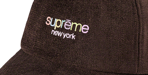 Supreme Supreme Chenille 6-Panel Brown | Grailed