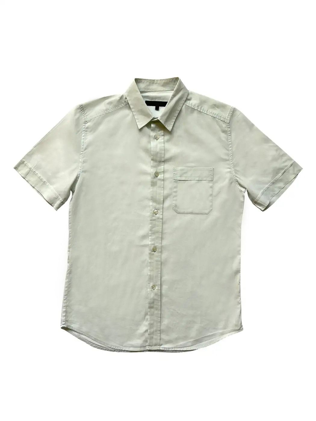 image of Veronique Branquinho Pale Green Shirt, Men's (Size Medium)