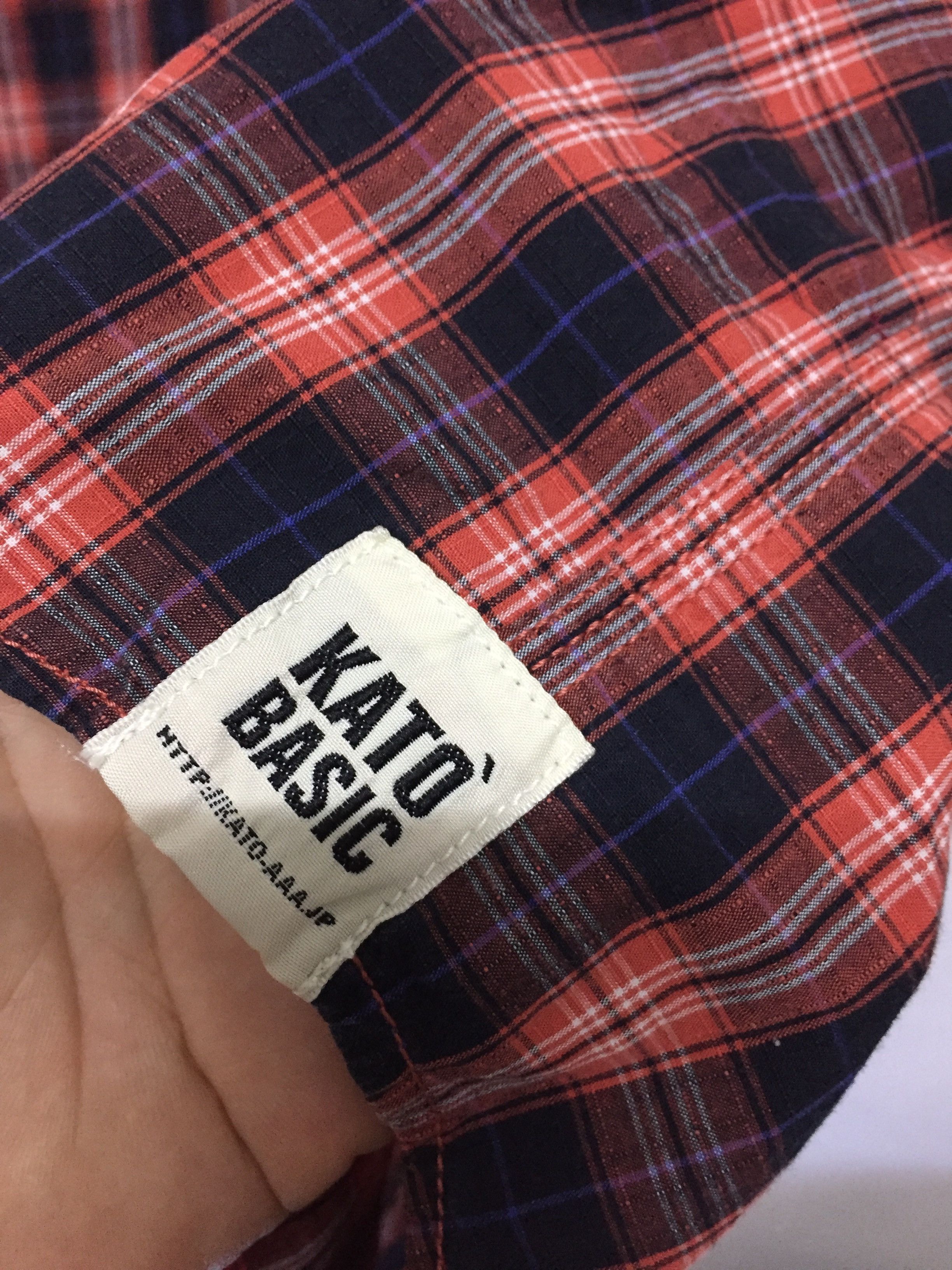 KATO Hiroshi Kato tartan red flannel travis schott Size US S / EU 44-46 / 1 - 7 Thumbnail