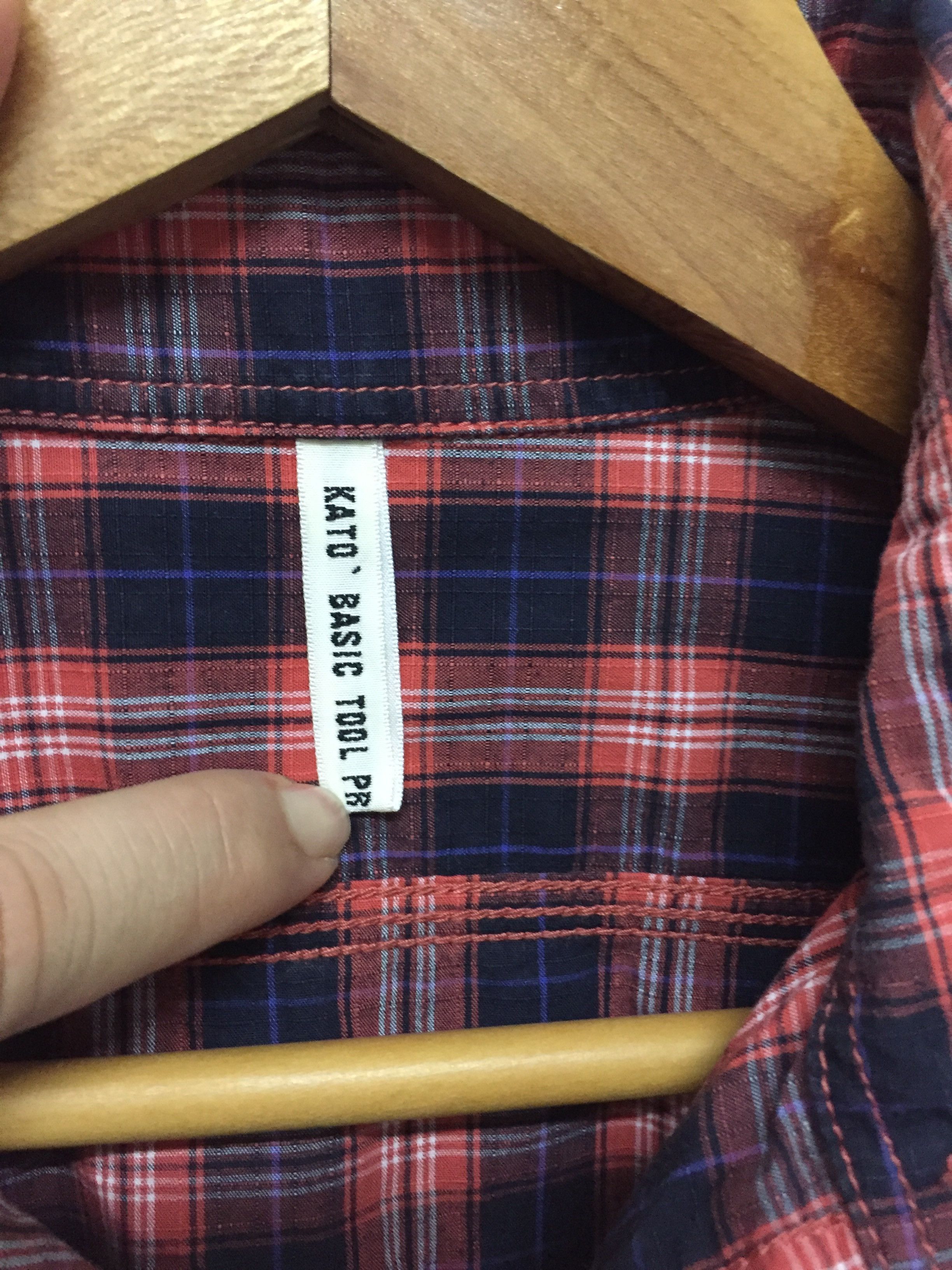 KATO Hiroshi Kato tartan red flannel travis schott Size US S / EU 44-46 / 1 - 9 Thumbnail