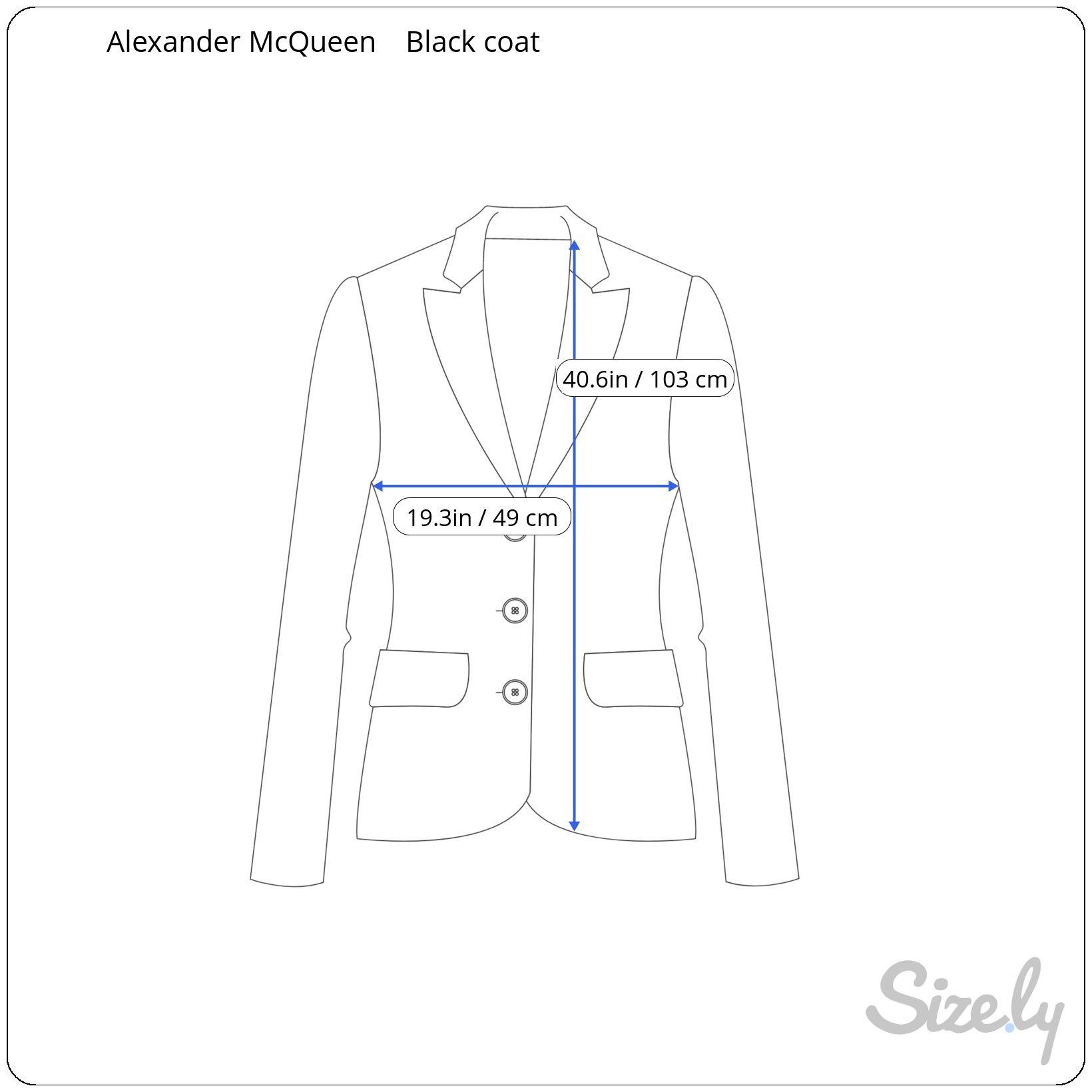 Alexander McQueen ⚡️QUICK SALE⚡️1999 Alexander McQueen black coat Size M / US 6-8 / IT 42-44 - 9 Thumbnail