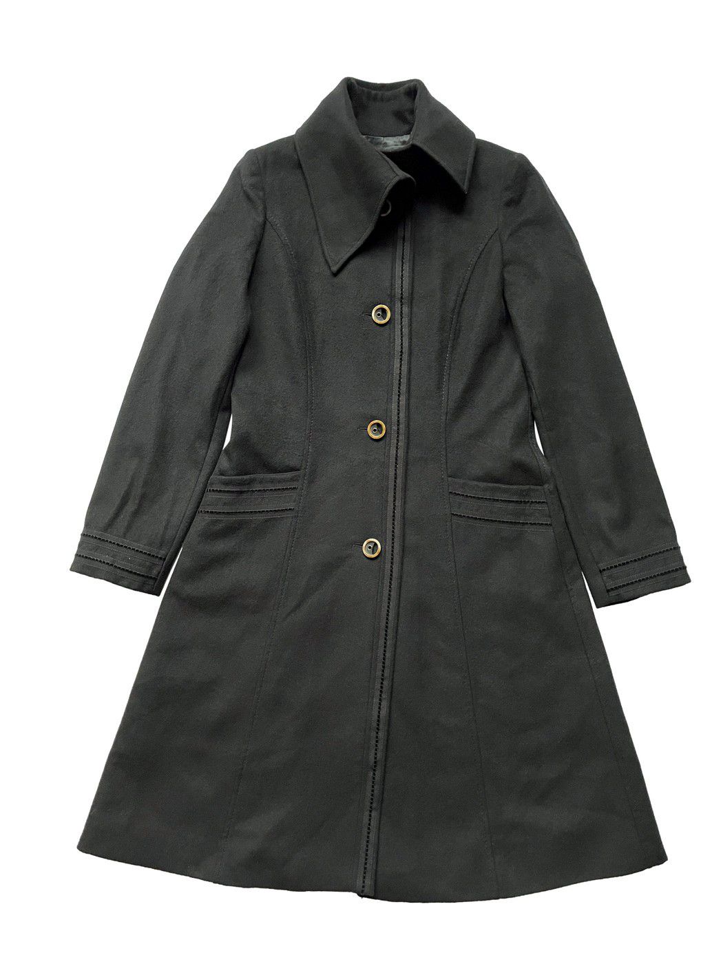 Alexander McQueen ⚡️QUICK SALE⚡️1999 Alexander McQueen black coat Size M / US 6-8 / IT 42-44 - 1 Thumbnail