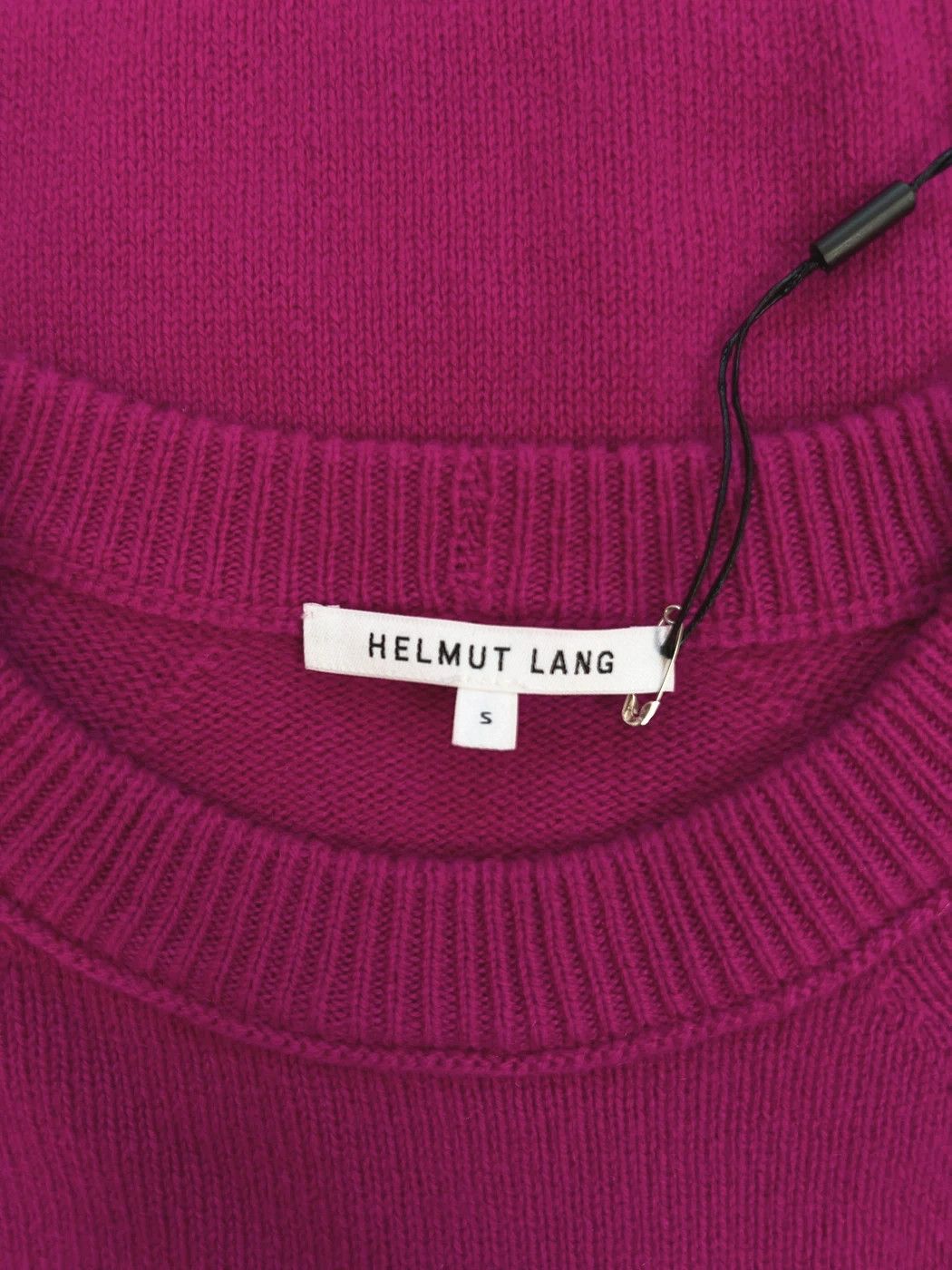 Helmut Lang ⚡️QUICK SALE⚡️Helmut Lang Fuchsia Pink Cashmere Sweater Size S / US 4 / IT 40 - 3 Thumbnail