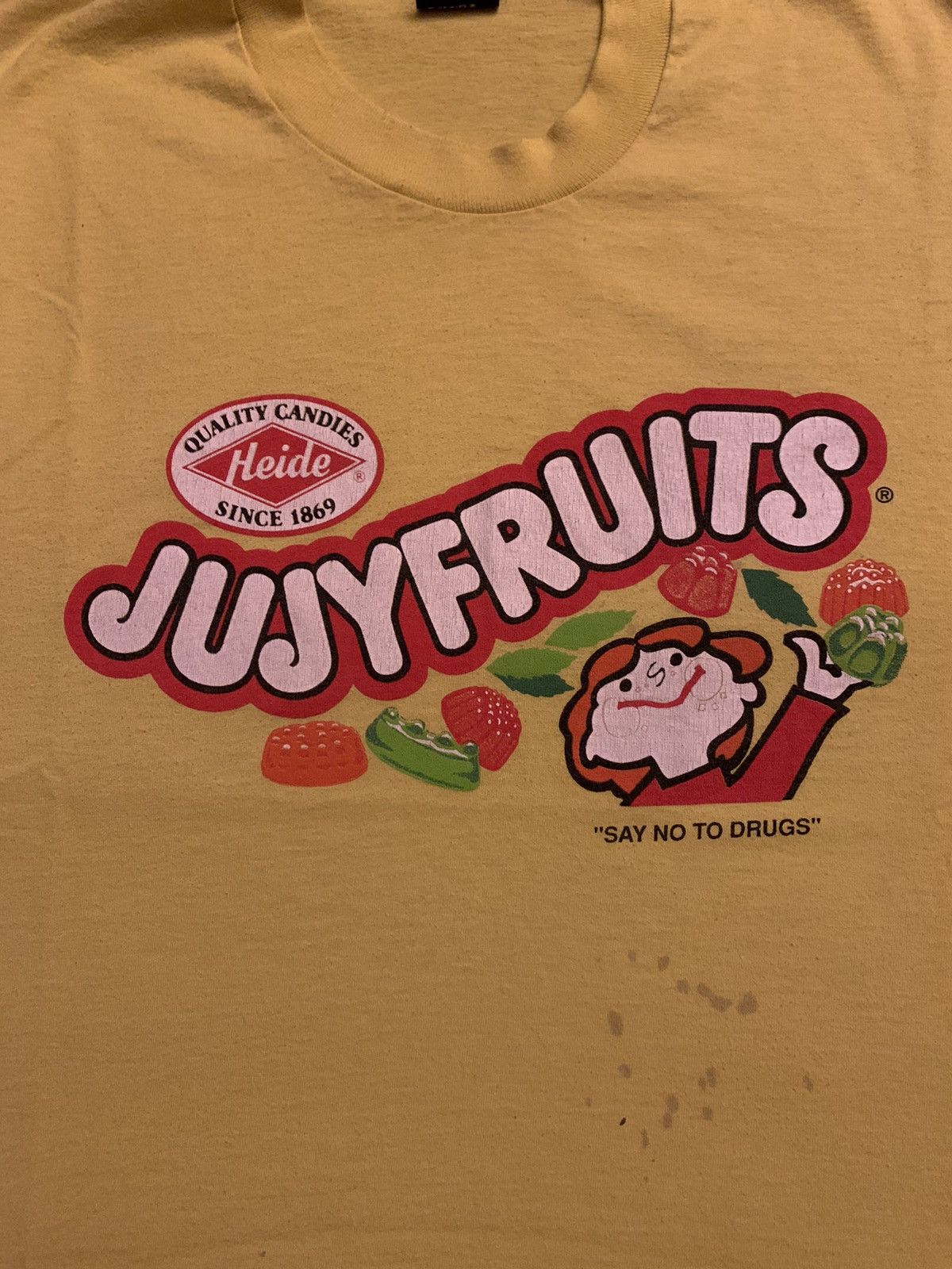 Vintage Vintage 90’s Jujyfruits T shirt Size US XL / EU 56 / 4 - 2 Thumbnail
