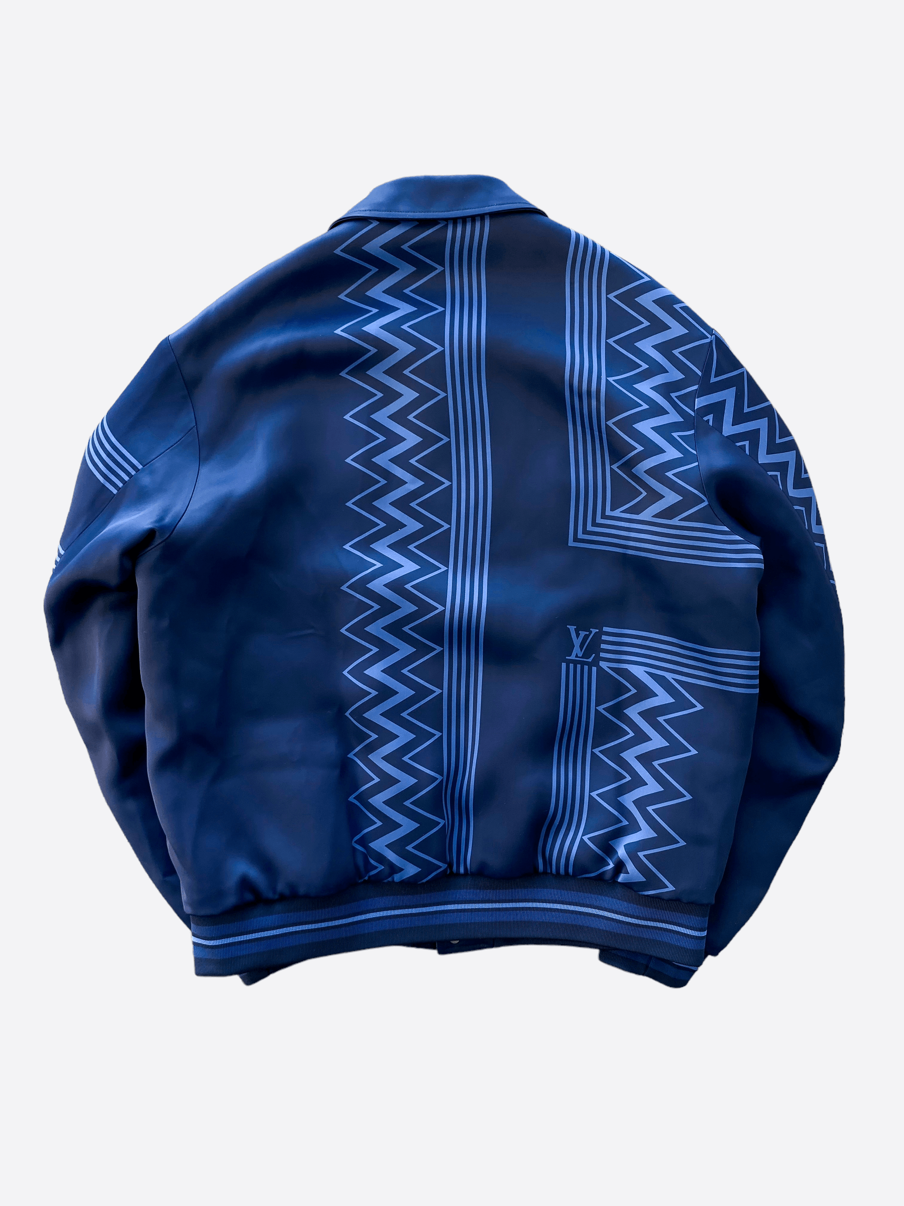 Louis Vuitton Louis Vuitton Blue Karakoram Souvenir Jacket Size US XXL / EU 58 / 5 - 2 Thumbnail
