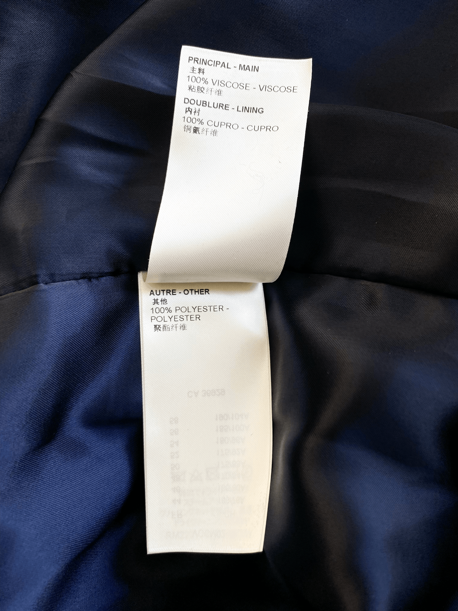 Louis Vuitton Louis Vuitton Blue Karakoram Souvenir Jacket Size US XXL / EU 58 / 5 - 5 Thumbnail