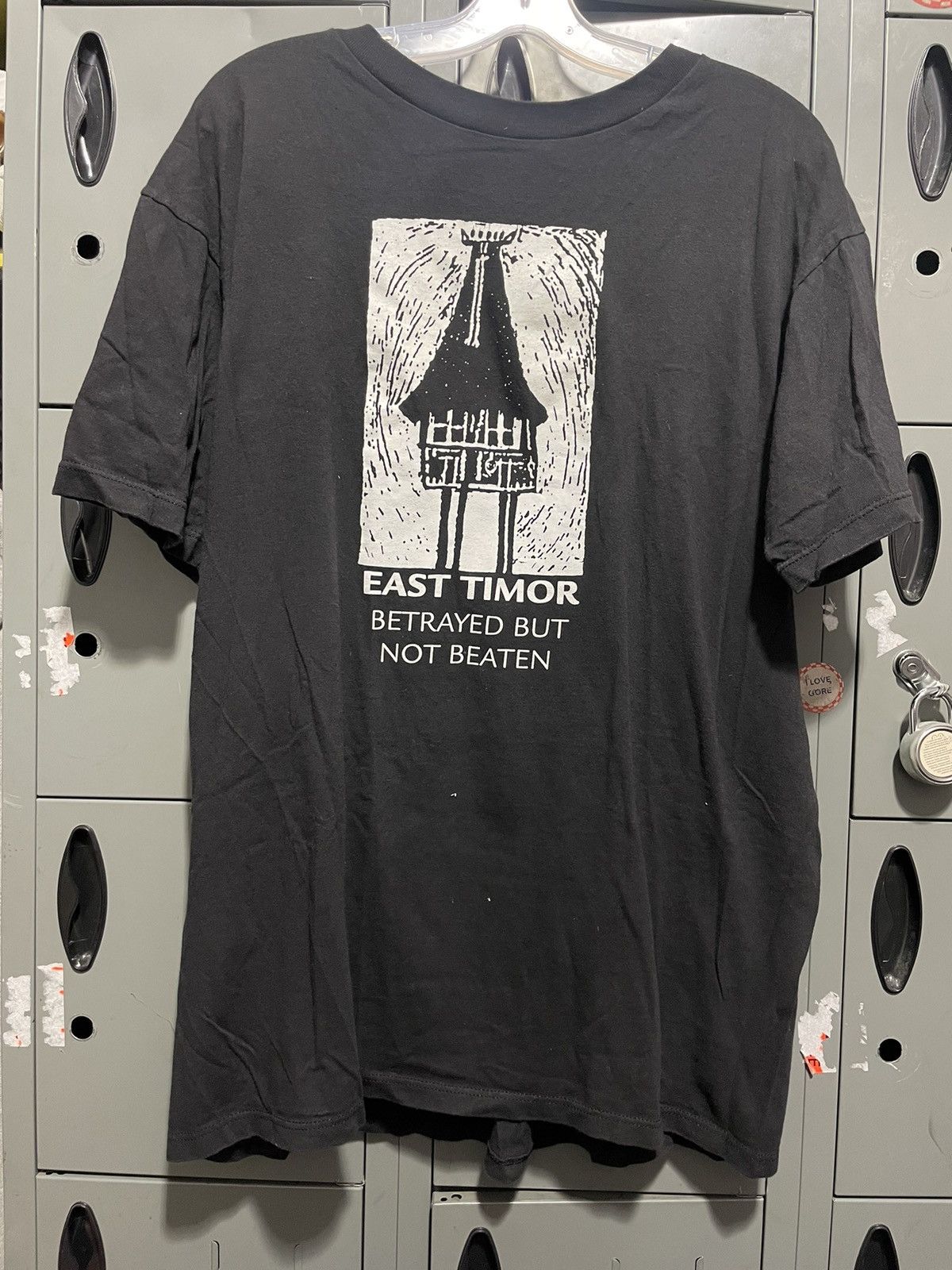 Vintage 90s East Timor betrayed not beaten genocide awareness | Grailed