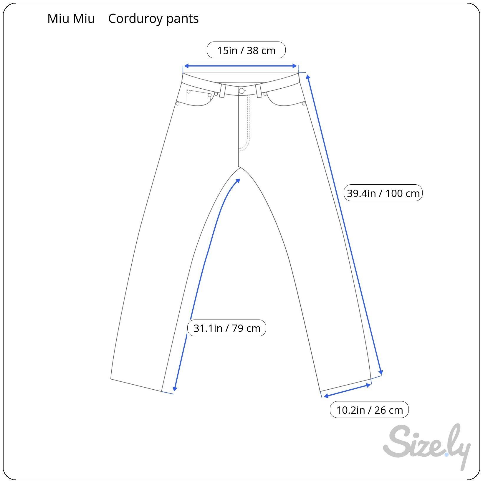 Miu Miu ⚡️QUICK SALE⚡️2000's Miu Miu Beige Corduroy Trousers Pants Size 28" / US 6 / IT 42 - 8 Thumbnail