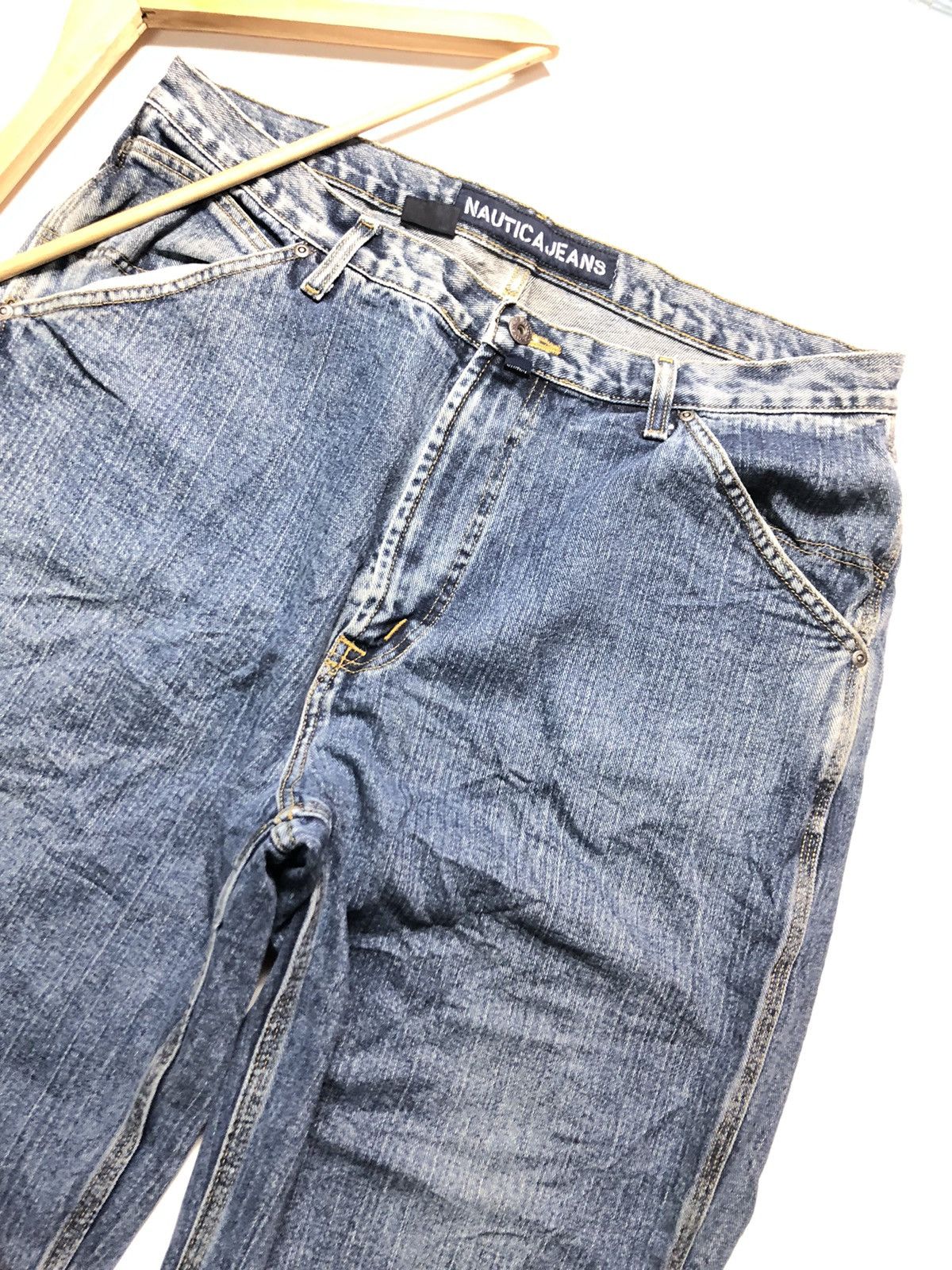 Nautica × Vintage VINTAGE NAUTICAL JEANS COMPANY CARPENTER WORKWEAR DENIM Size US 37 - 7 Thumbnail