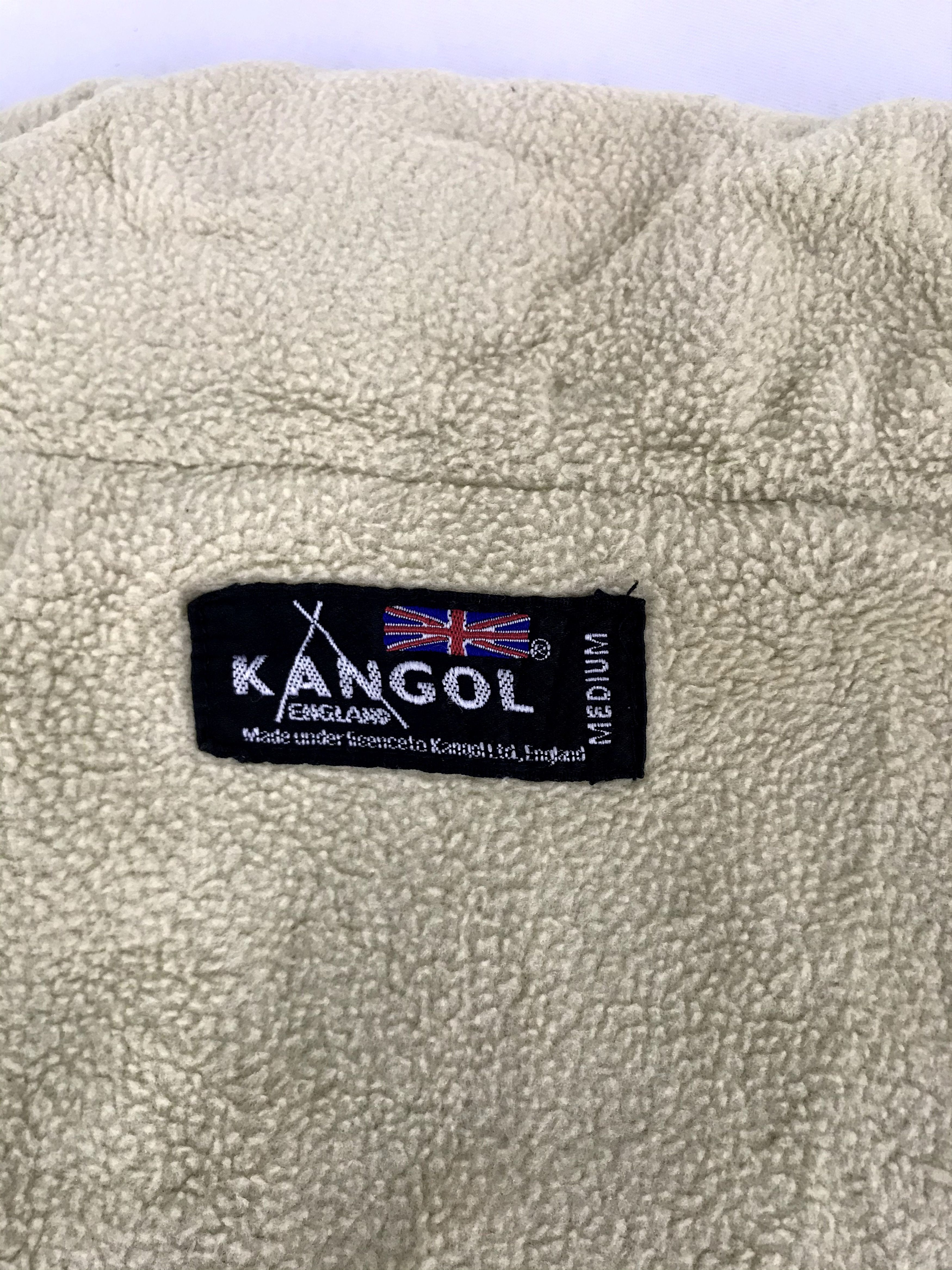 Designer Vintage Kangol England Vest Jacket Sherpa Inner Insulated Size US S / EU 44-46 / 1 - 6 Thumbnail
