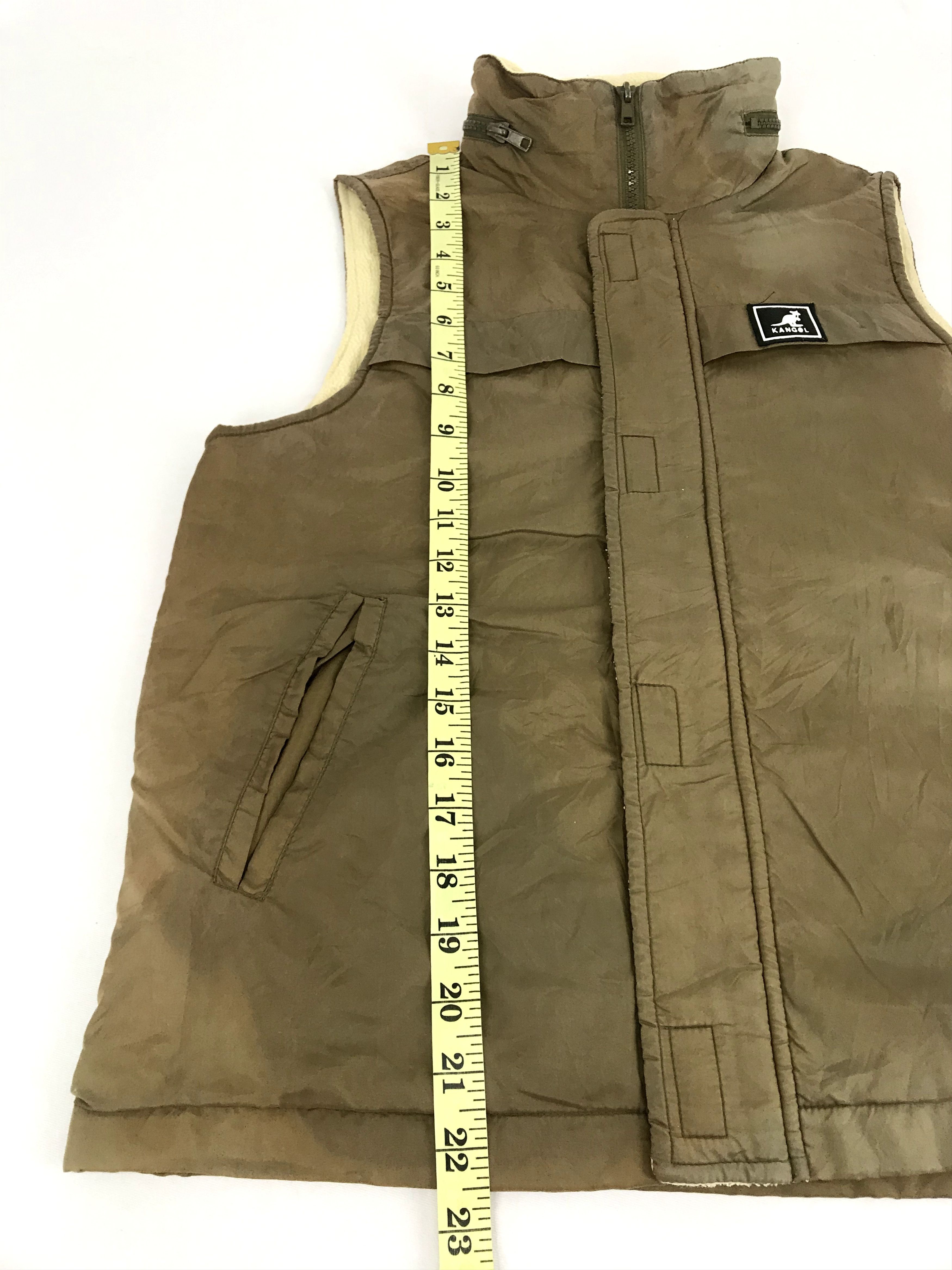 Designer Vintage Kangol England Vest Jacket Sherpa Inner Insulated Size US S / EU 44-46 / 1 - 11 Thumbnail