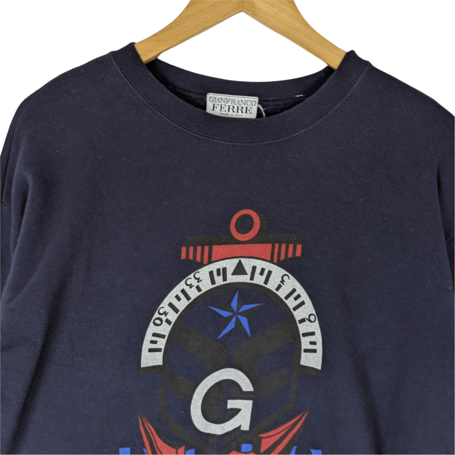 Gianfranco Ferre GIANFRANCO FERRE Big Logo Jumper Sweatshirt Size US XL / EU 56 / 4 - 4 Thumbnail