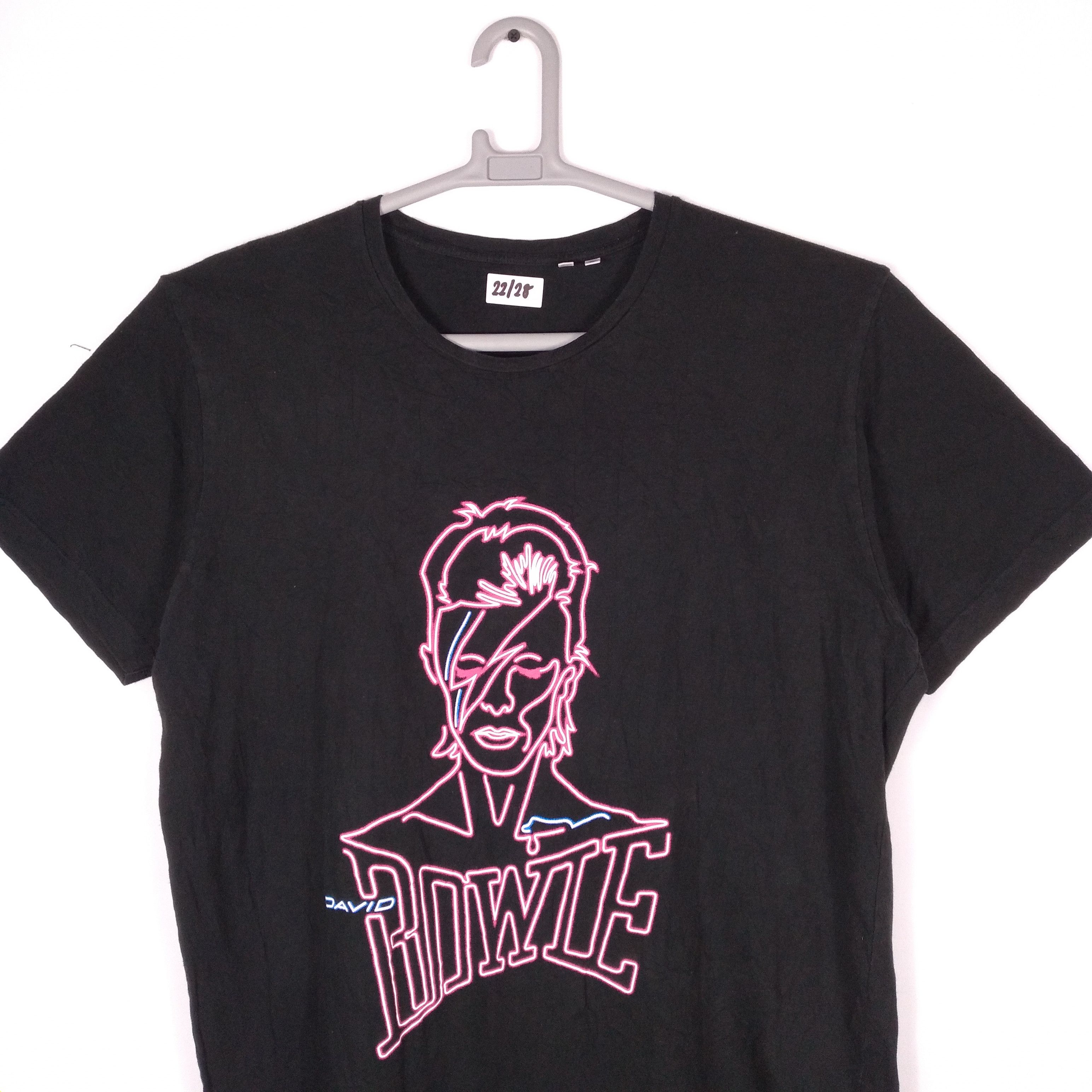 Band Tees × Uniqlo × Vintage Famous Iconic Musician David Bowie Tee By Uniqlo Size US L / EU 52-54 / 3 - 2 Thumbnail