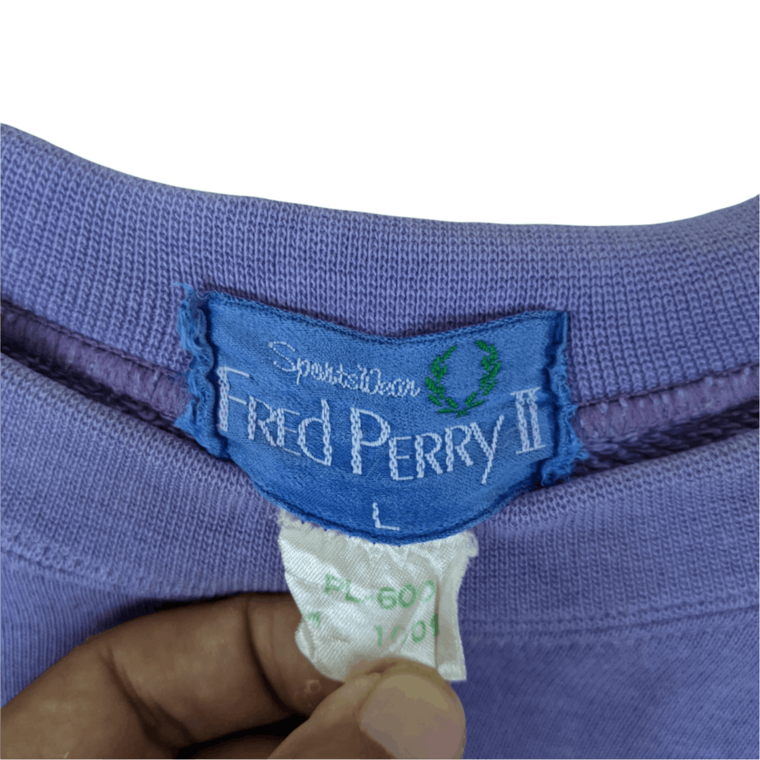 Fred Perry Vintage 70's FRED PERRY Sportswear Plain Jumper Sweatshirt Size US L / EU 52-54 / 3 - 12 Thumbnail