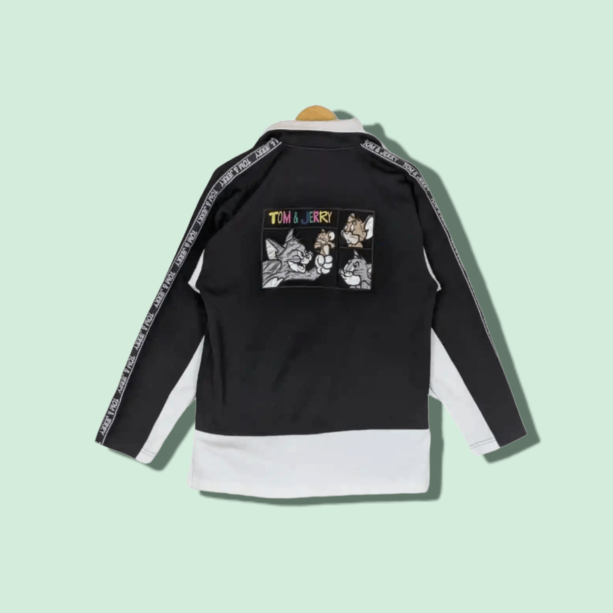 Cartoon Network Vintage 90's TOM & JERRY Tracktop Tracksuit Training Jacket Size US M / EU 48-50 / 2 - 1 Thumbnail