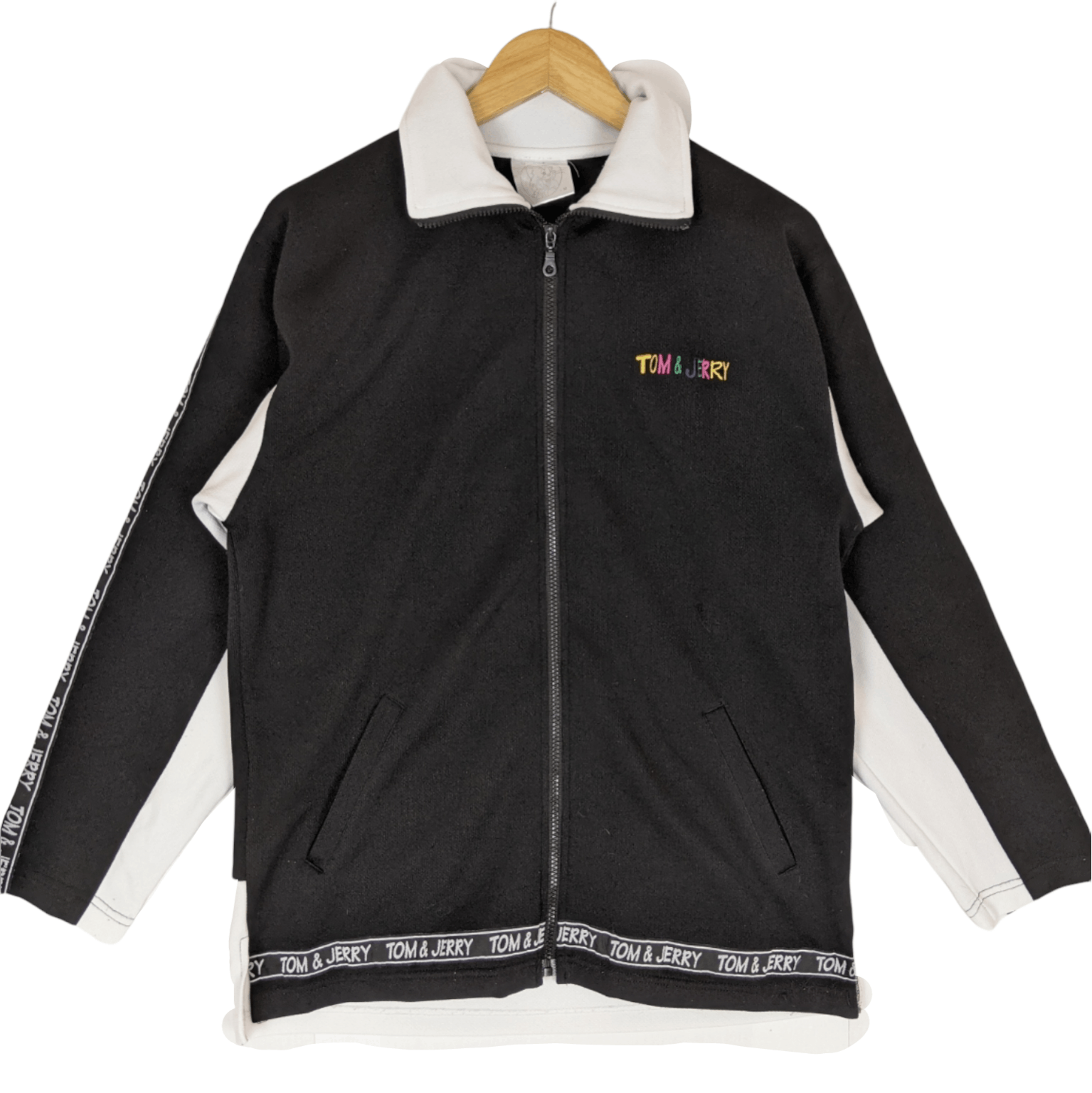 Cartoon Network Vintage 90's TOM & JERRY Tracktop Tracksuit Training Jacket Size US M / EU 48-50 / 2 - 2 Thumbnail