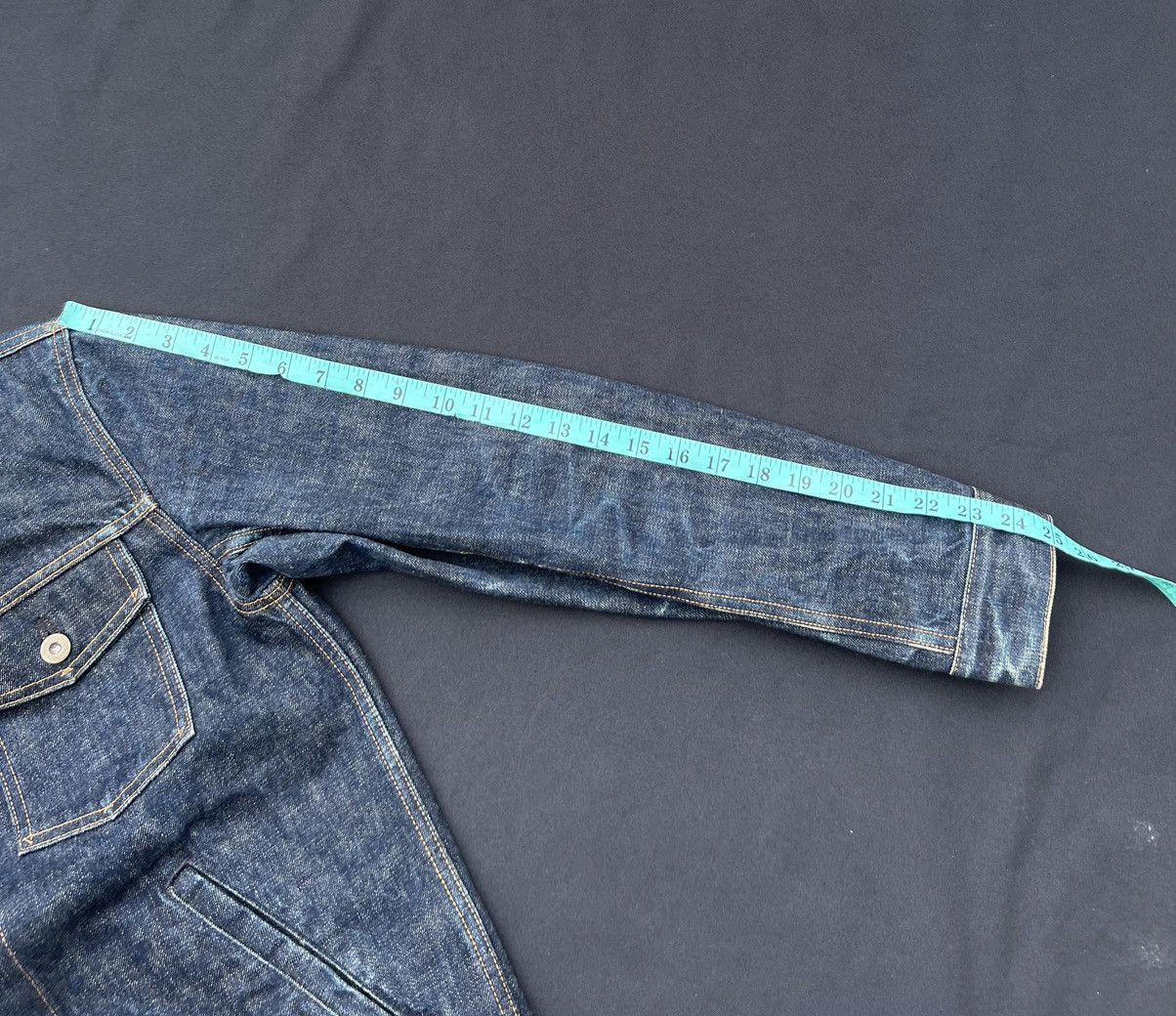 Vintage EL RADIALL Japan Embroidery “ DIRTY GENTS” Selvedge Denim Size US M / EU 48-50 / 2 - 20 Thumbnail