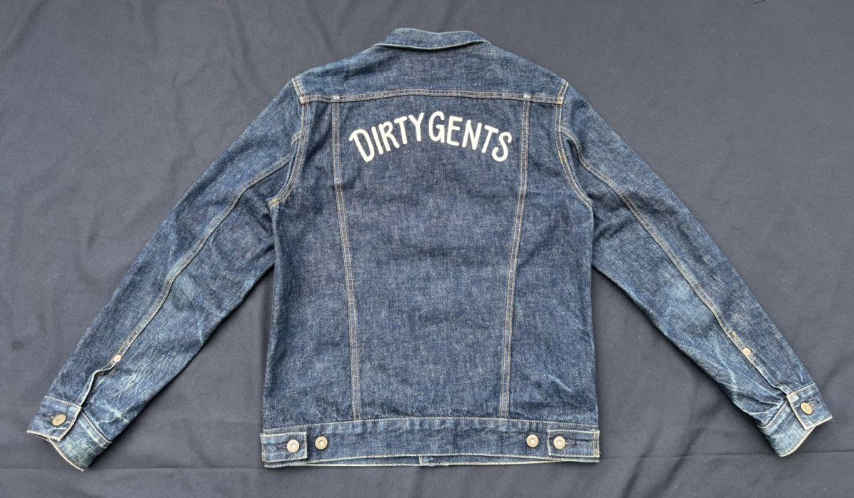 Vintage EL RADIALL Japan Embroidery “ DIRTY GENTS” Selvedge Denim Size US M / EU 48-50 / 2 - 21 Thumbnail