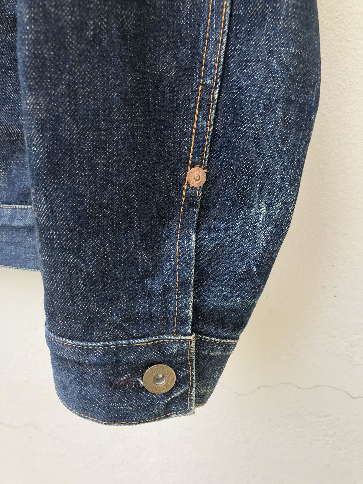 Vintage EL RADIALL Japan Embroidery “ DIRTY GENTS” Selvedge Denim Size US M / EU 48-50 / 2 - 8 Thumbnail