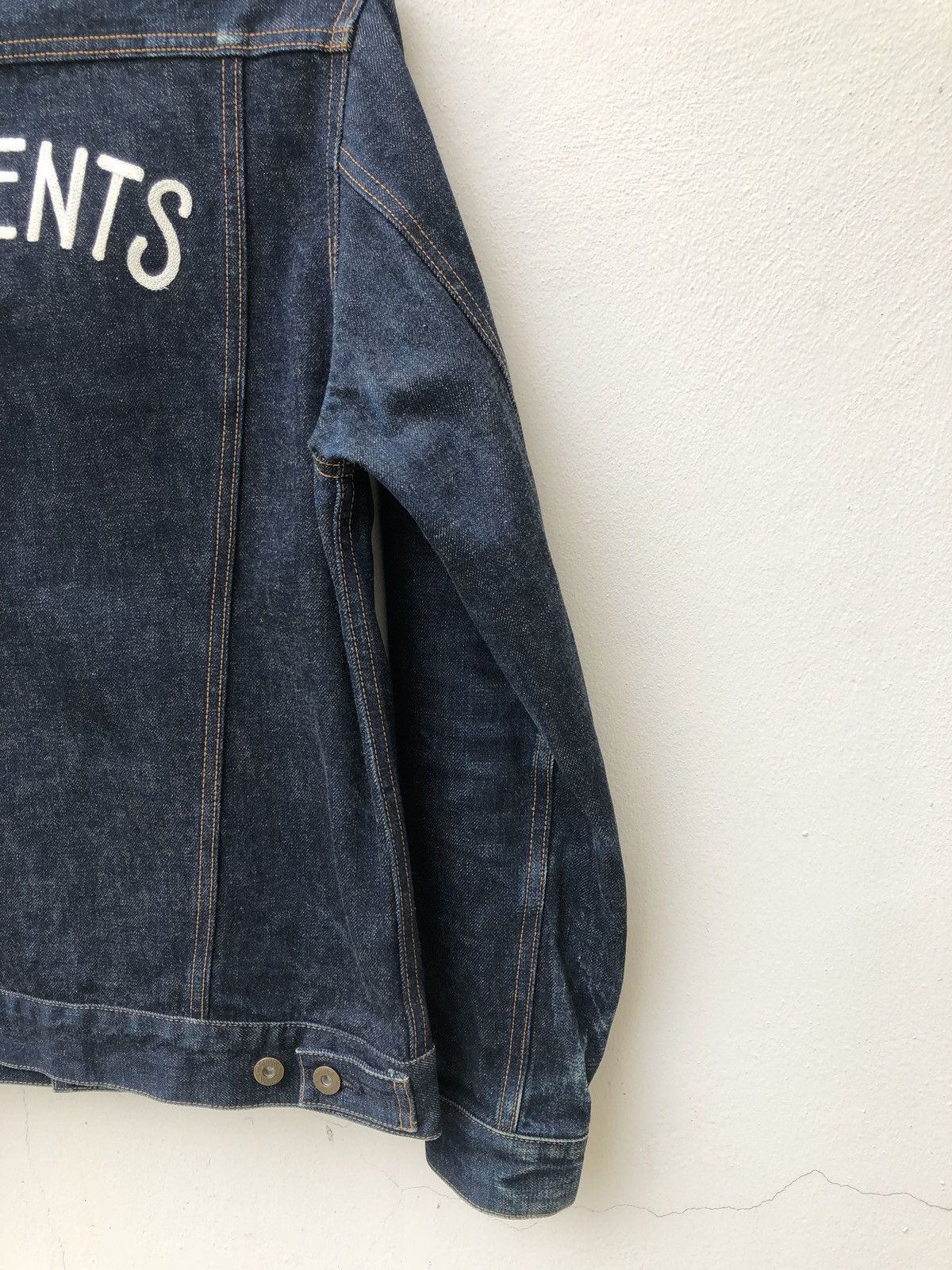Vintage EL RADIALL Japan Embroidery “ DIRTY GENTS” Selvedge Denim Size US M / EU 48-50 / 2 - 3 Thumbnail