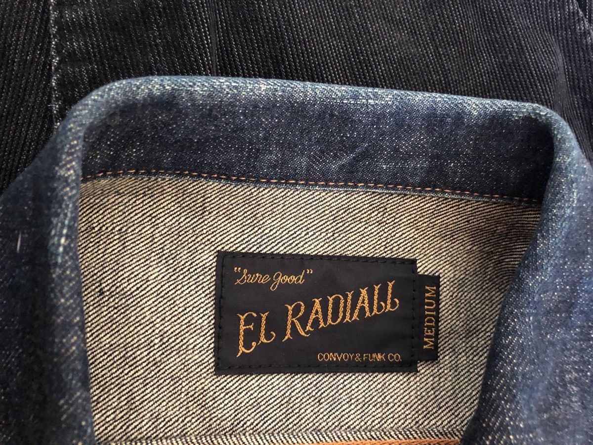 Vintage EL RADIALL Japan Embroidery “ DIRTY GENTS” Selvedge Denim Size US M / EU 48-50 / 2 - 15 Thumbnail