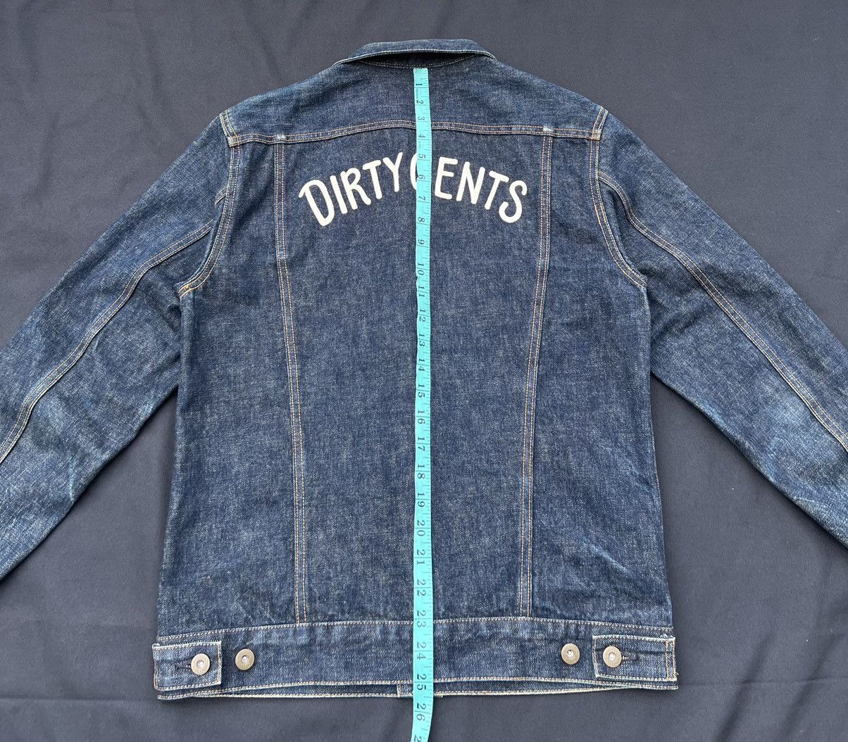 Vintage EL RADIALL Japan Embroidery “ DIRTY GENTS” Selvedge Denim Size US M / EU 48-50 / 2 - 22 Thumbnail