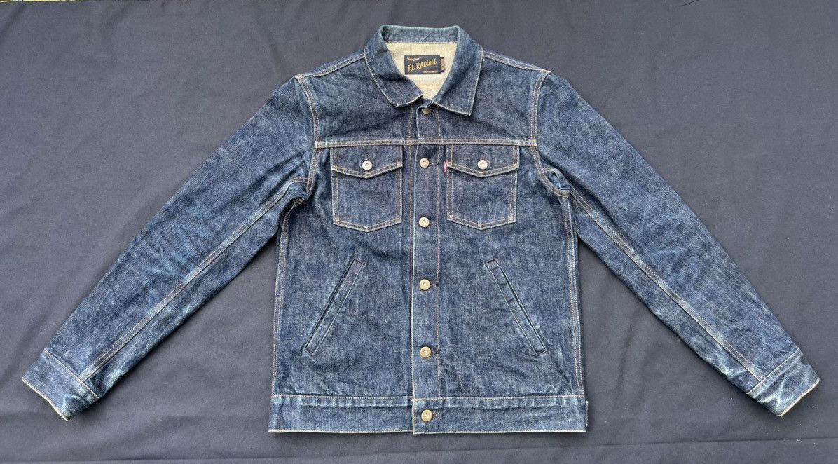 Vintage EL RADIALL Japan Embroidery “ DIRTY GENTS” Selvedge Denim Size US M / EU 48-50 / 2 - 18 Thumbnail