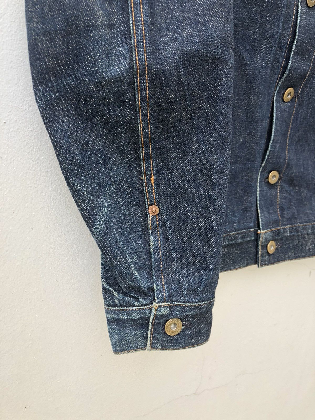 Vintage EL RADIALL Japan Embroidery “ DIRTY GENTS” Selvedge Denim Size US M / EU 48-50 / 2 - 11 Thumbnail