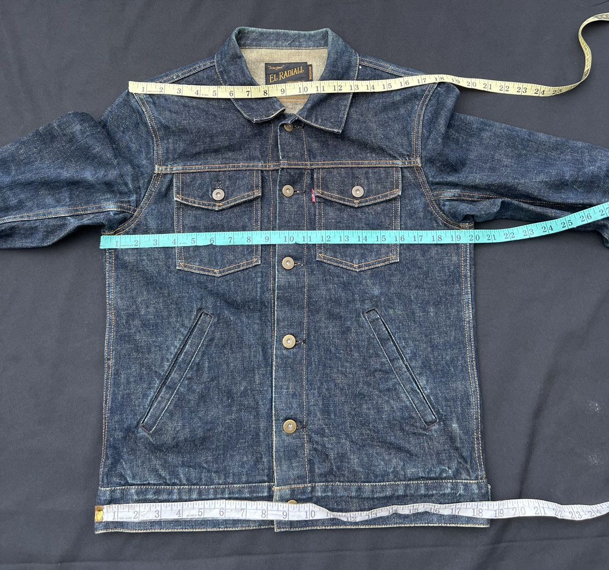 Vintage EL RADIALL Japan Embroidery “ DIRTY GENTS” Selvedge Denim Size US M / EU 48-50 / 2 - 19 Thumbnail
