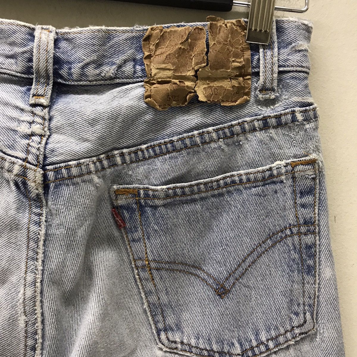Levi's Vintage 90s Levi’s 501 Grunge Denim Jeans Size US 30 / EU 46 - 14 Thumbnail