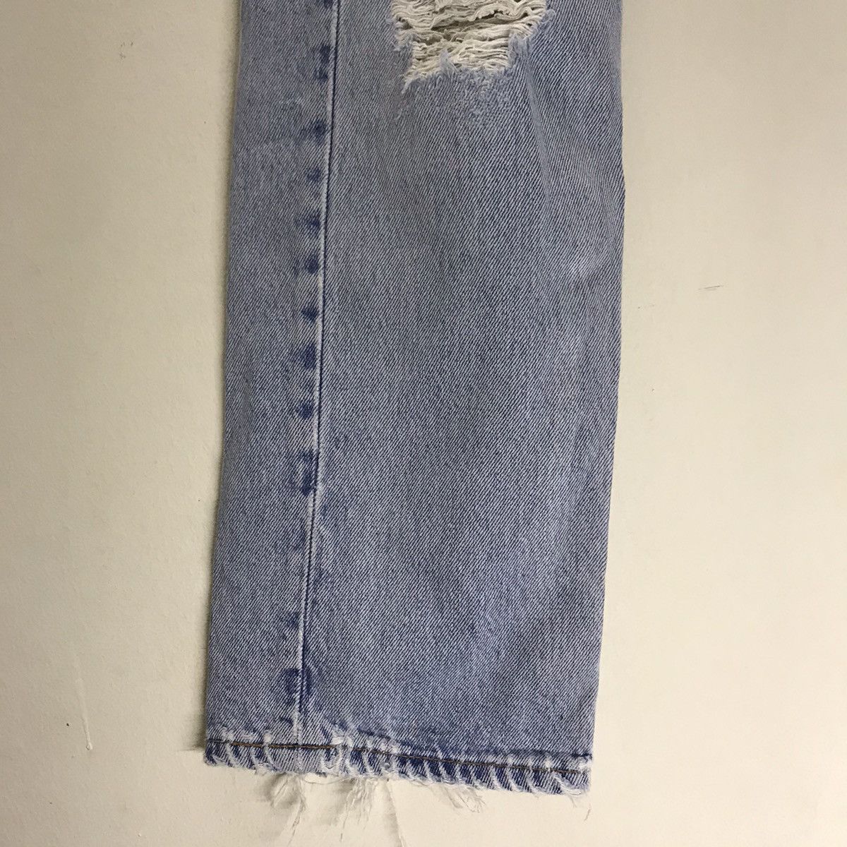 Levi's Vintage 90s Levi’s 501 Grunge Denim Jeans Size US 30 / EU 46 - 9 Thumbnail