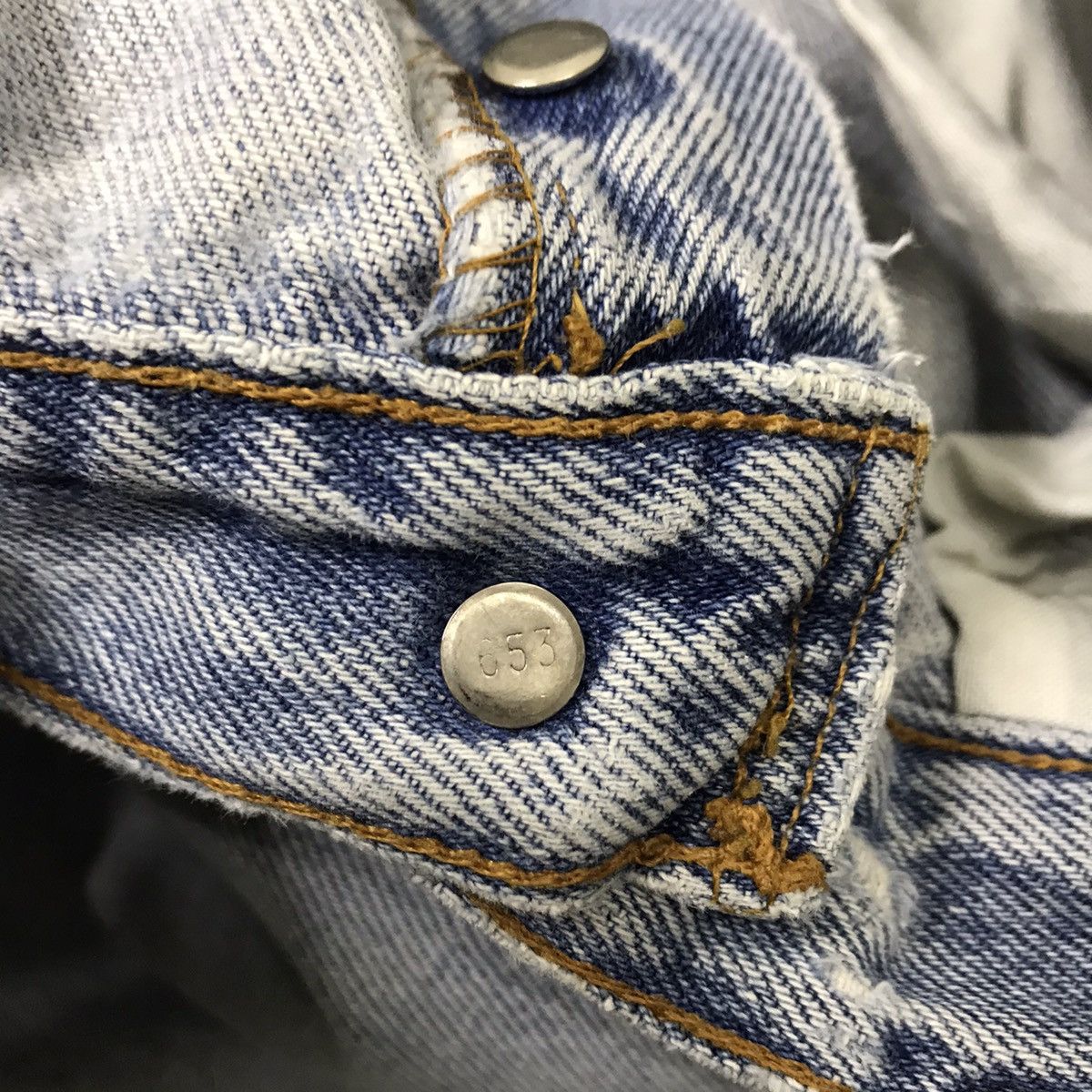 Levi's Vintage 90s Levi’s 501 Grunge Denim Jeans Size US 30 / EU 46 - 20 Thumbnail