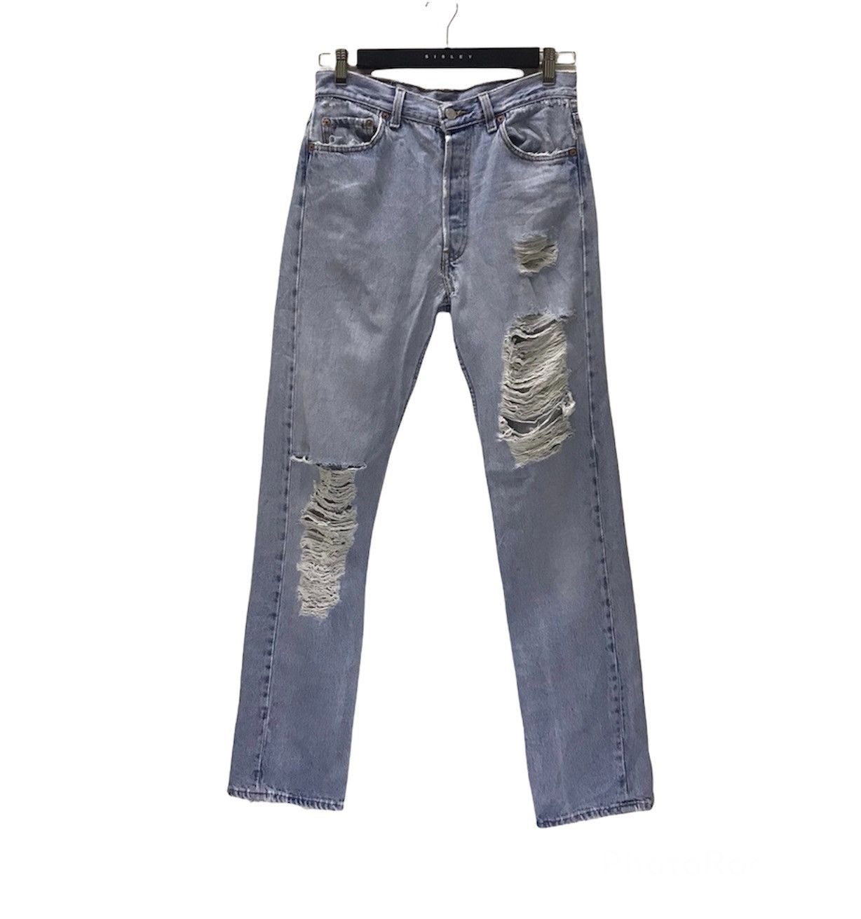 Levi's Vintage 90s Levi’s 501 Grunge Denim Jeans Size US 30 / EU 46 - 1 Thumbnail