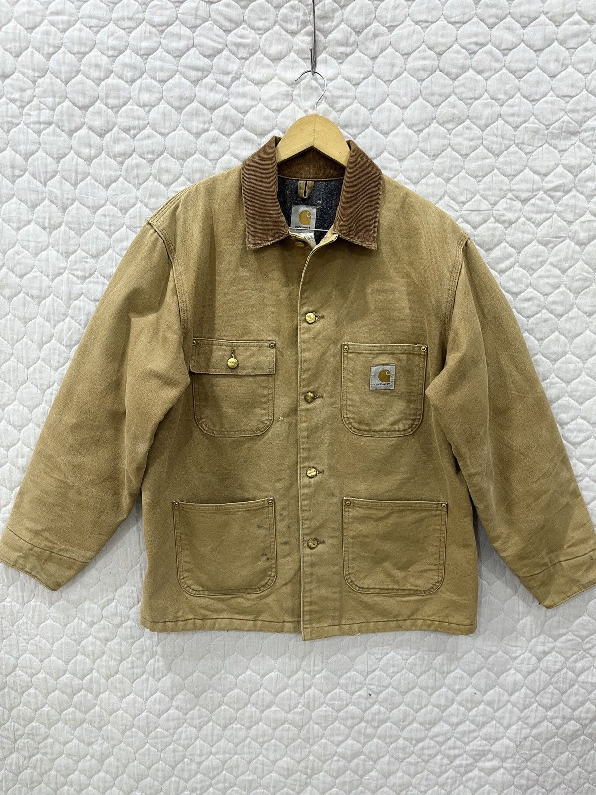 Carhartt (Eeee). VINTAGE CARHARTT BLANKET CHORE JACKET Size US M / EU 48-50 / 2 - 1 Thumbnail