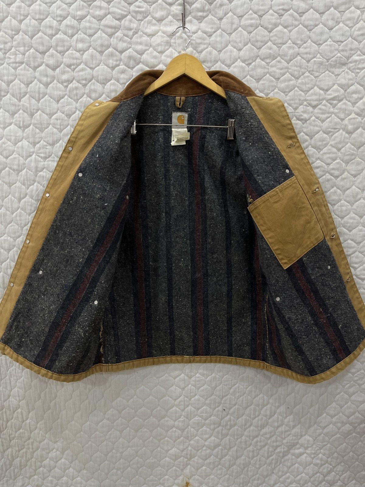 Carhartt (Eeee). VINTAGE CARHARTT BLANKET CHORE JACKET Size US M / EU 48-50 / 2 - 7 Thumbnail