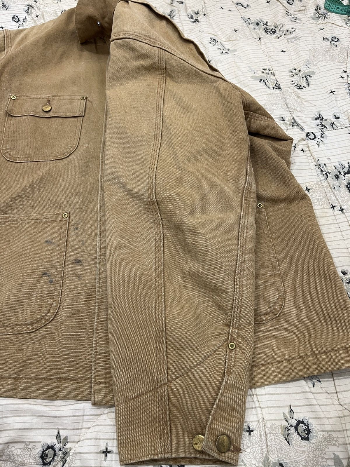 Carhartt (Eeee). VINTAGE CARHARTT BLANKET CHORE JACKET Size US M / EU 48-50 / 2 - 15 Thumbnail